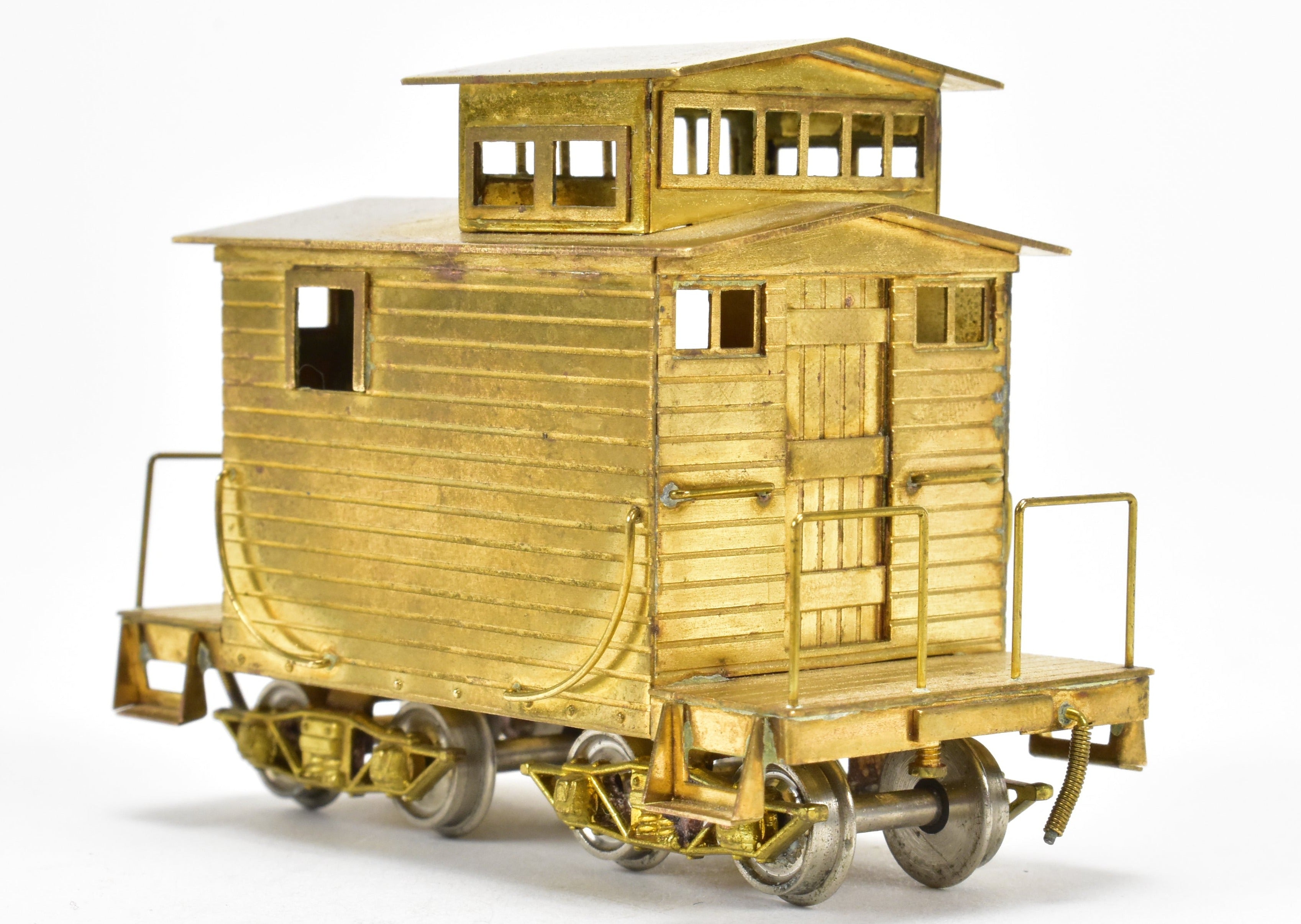 HOn3 Scale Brass Model Railroad Westside Lumber Co. Short Caboose No. 7 by Westside Model Co., Without Original Box
