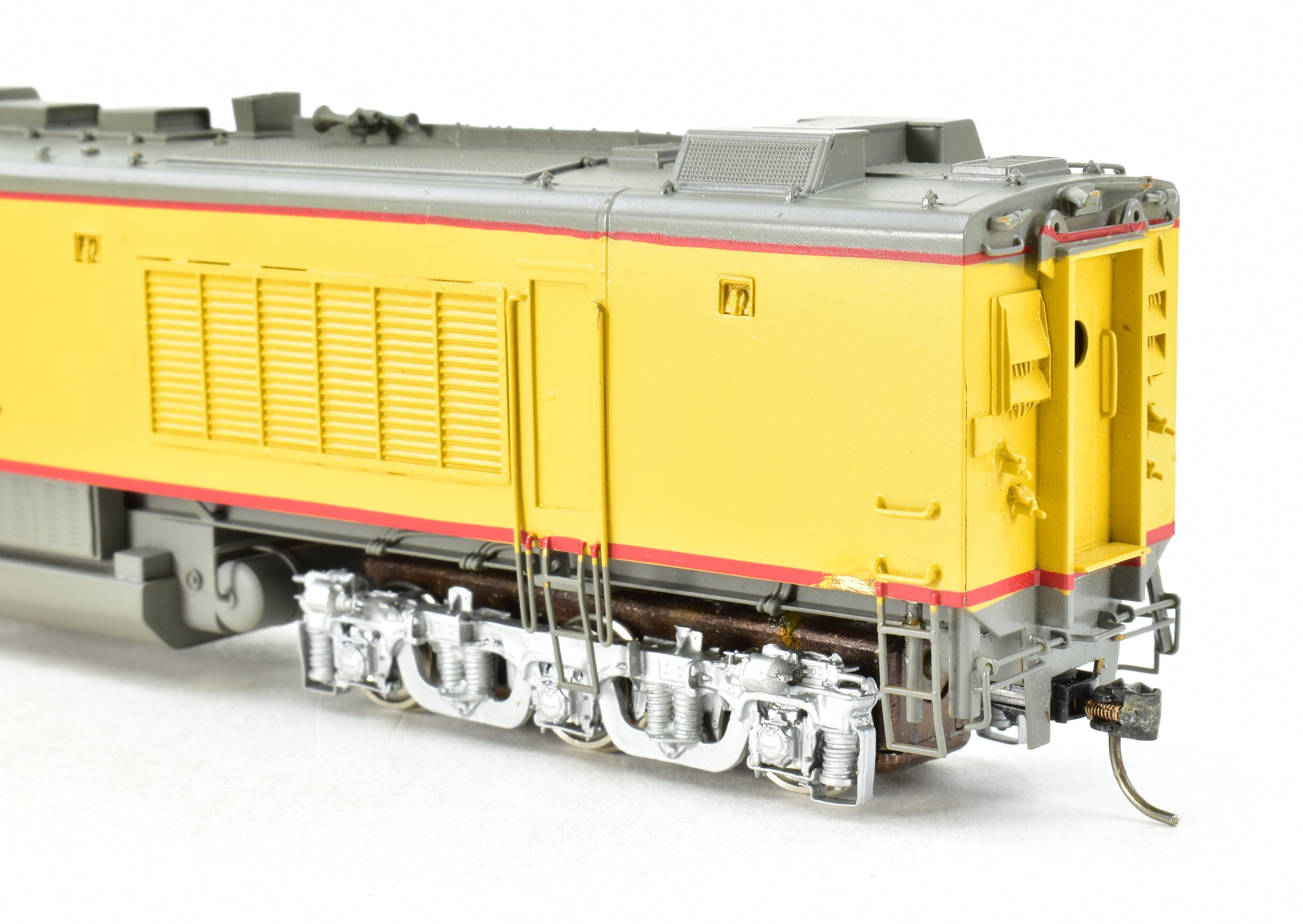 HO Scale Brass ALCO Union Pacific 3-Unit Gas Turbine Electric Model Train - Big Blow Variant with Custom Paint, DCC & Tsunami Sound