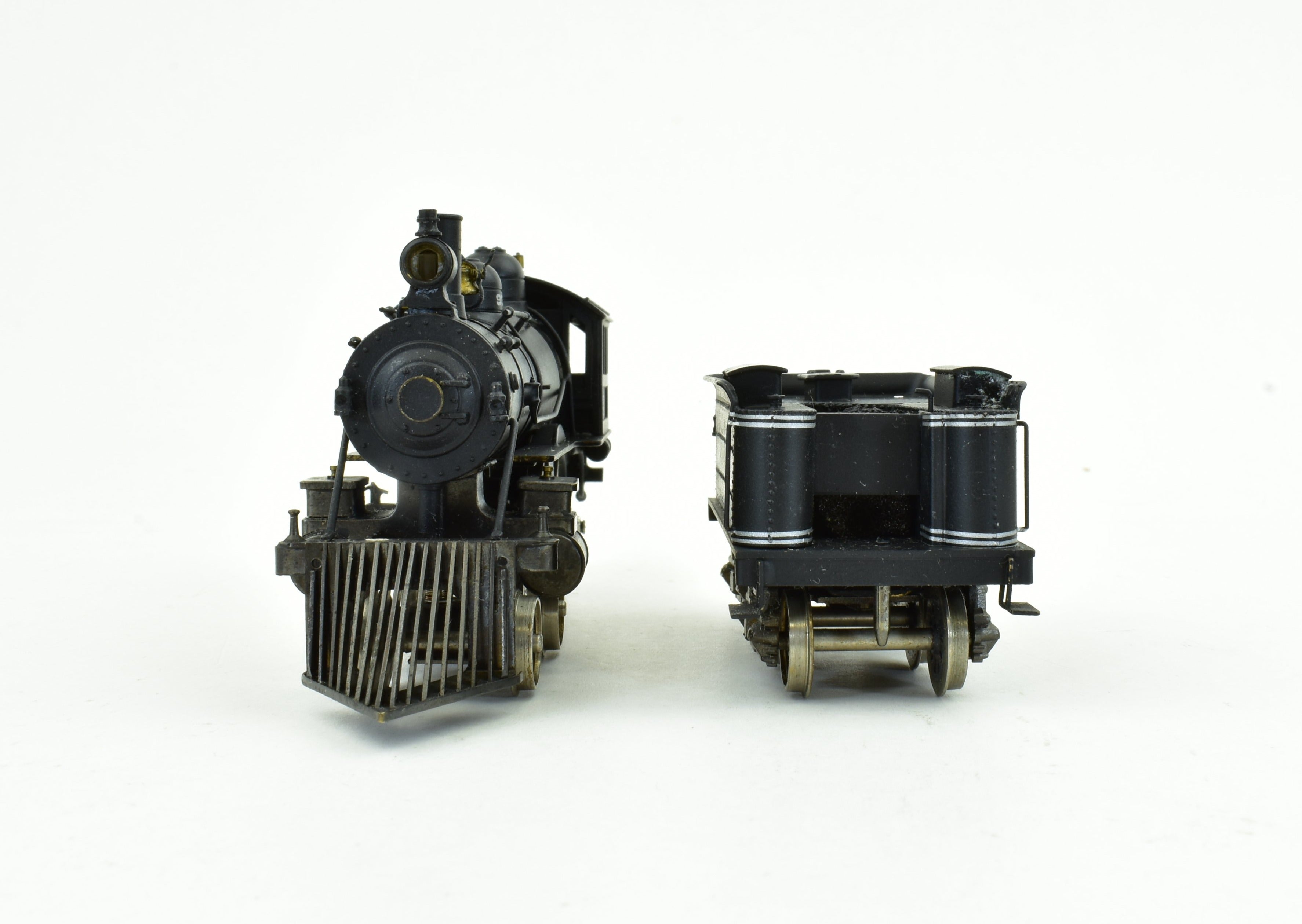 HO Scale Brass Model Train - Ken Kidder's New York Central Buchanan Type 4-4-0 Custom Painted NYC&HRRR #999, a Rare Collectible