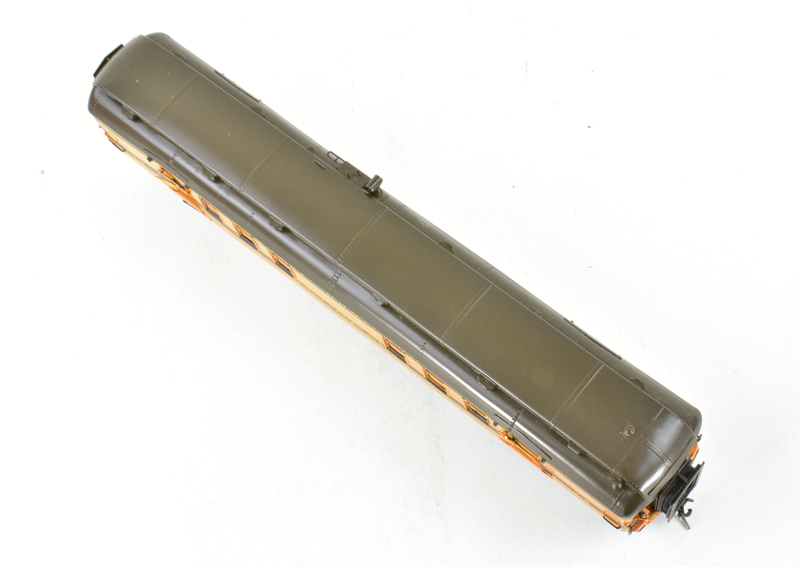 HO Scale Brass Precision Scale Co. (PSC) Custom Painted Great Northern Heavyweight Full Railway Post Office Model Train Car