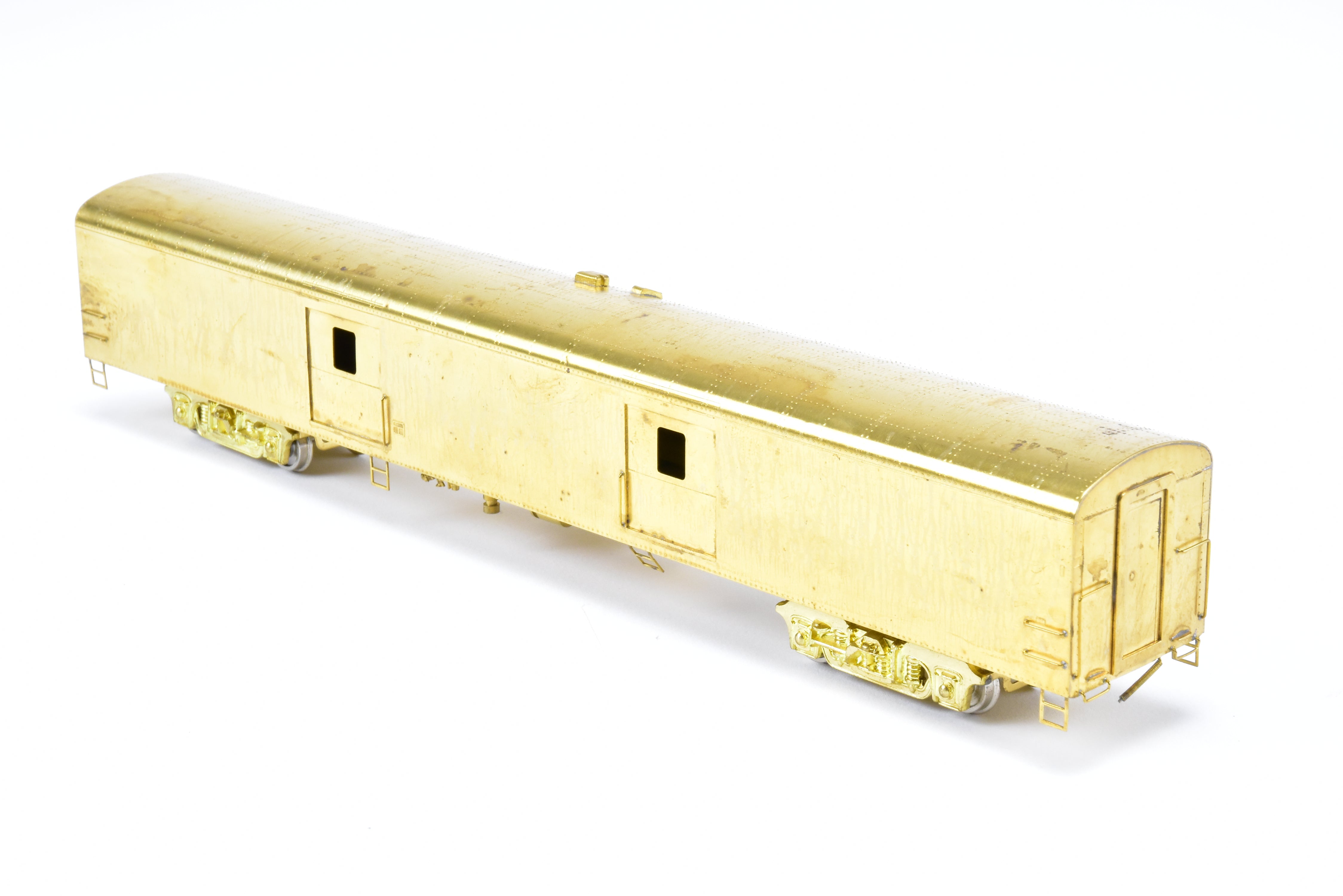 Hi - Country Brass Union Pacific ACF #5664 Baggage Car, Moderate Tarnish