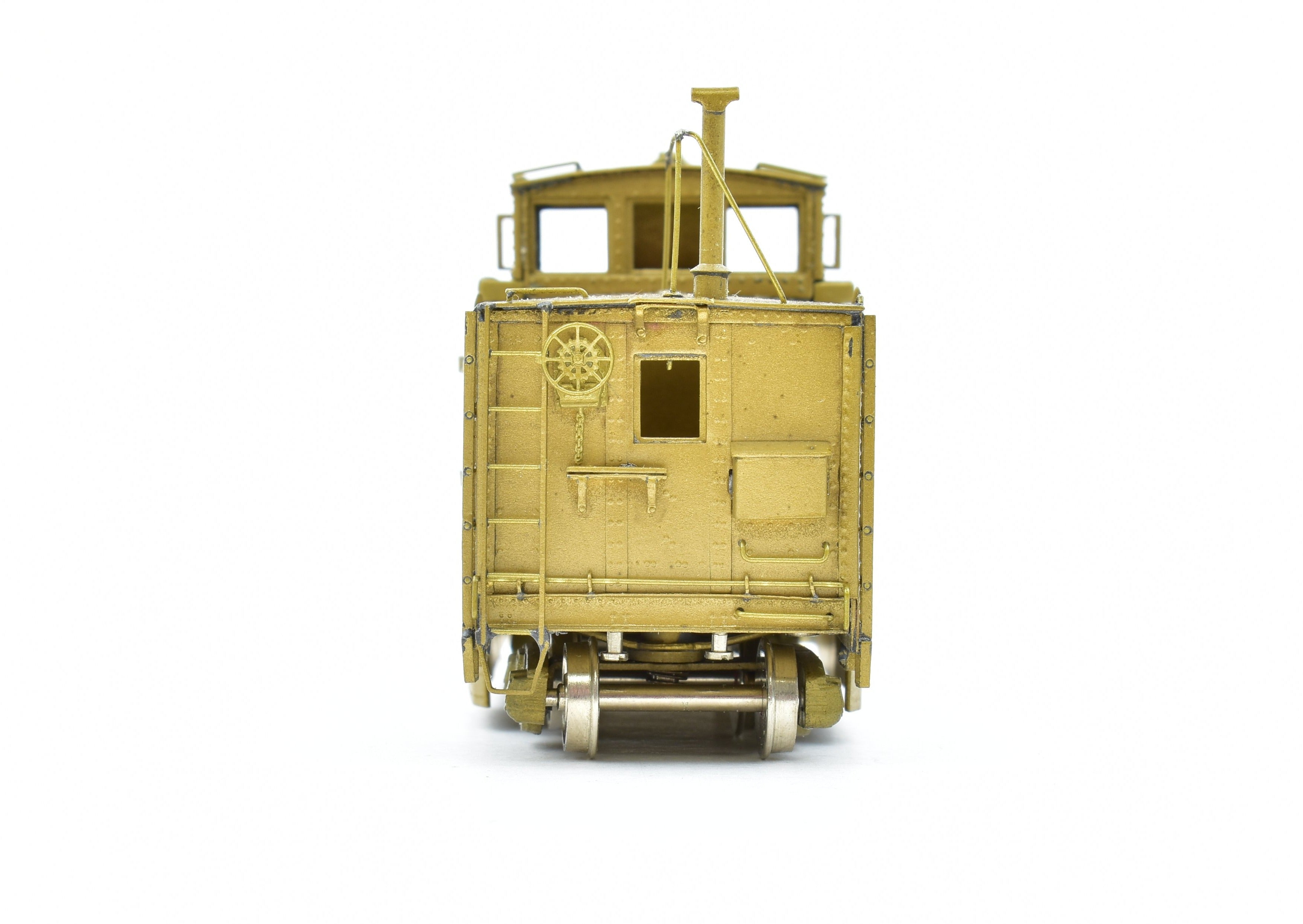 High - Quality HO Scale Brass Totem Models Canadian Pacific Railway Snow Plow - A Super - Rare Collectible Model