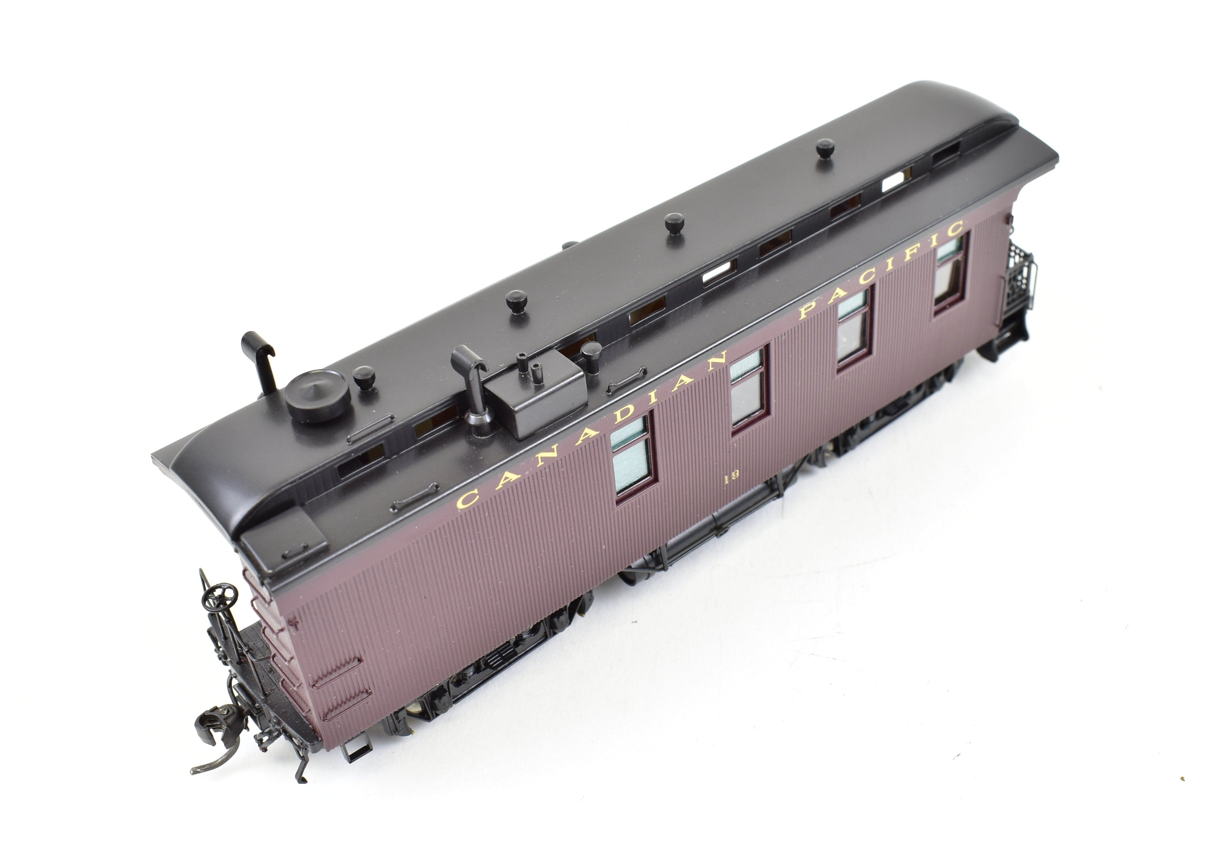 HO Scale Brass Van Hobbies Pro - Painted 35 Ft. Canadian Pacific Railway Business Car