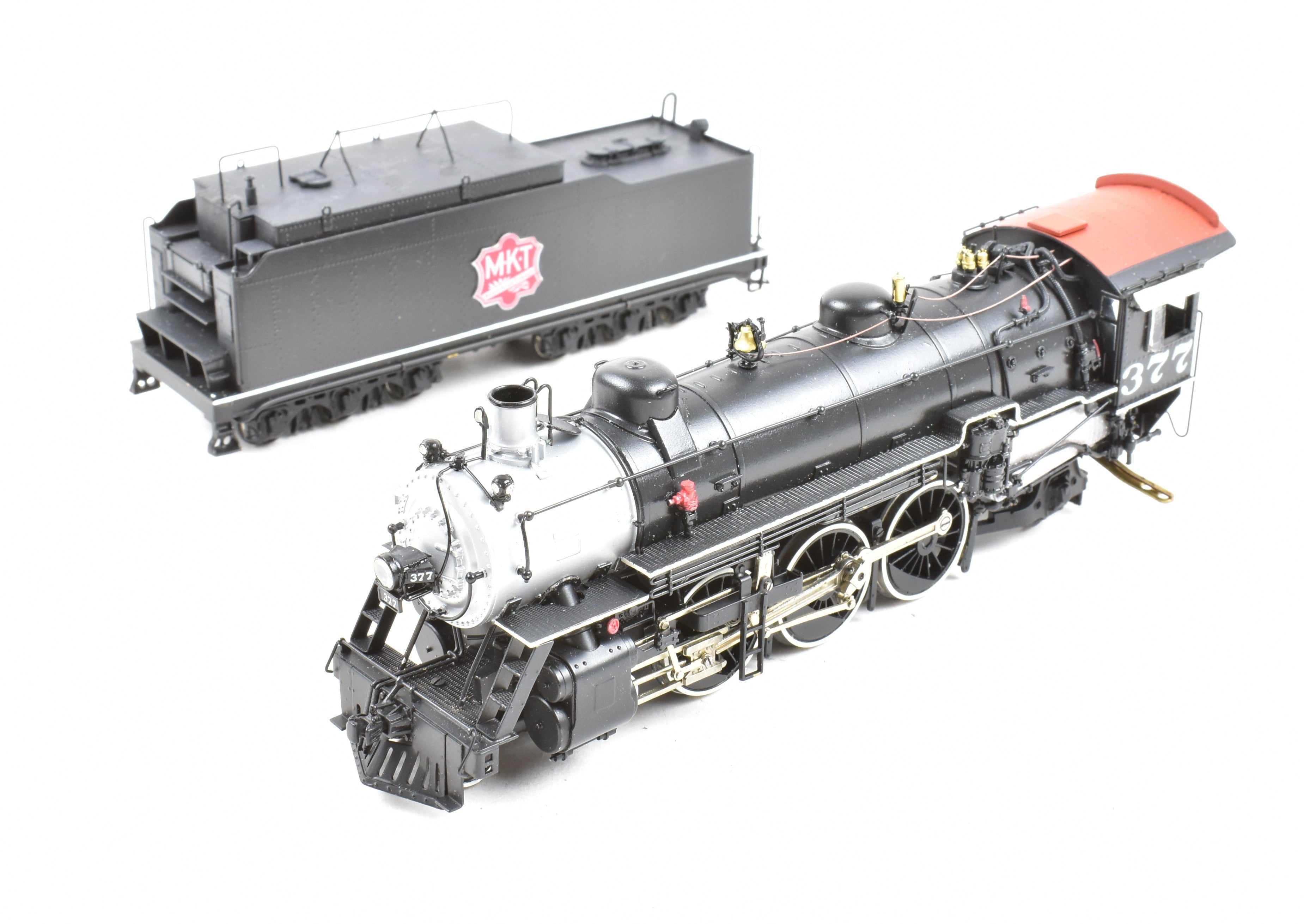 HO Scale Brass Hallmark Models MKT - Missouri Kansas Texas 4-6-2 H-3A Pacific Professional Painted Locomotive Model #377
