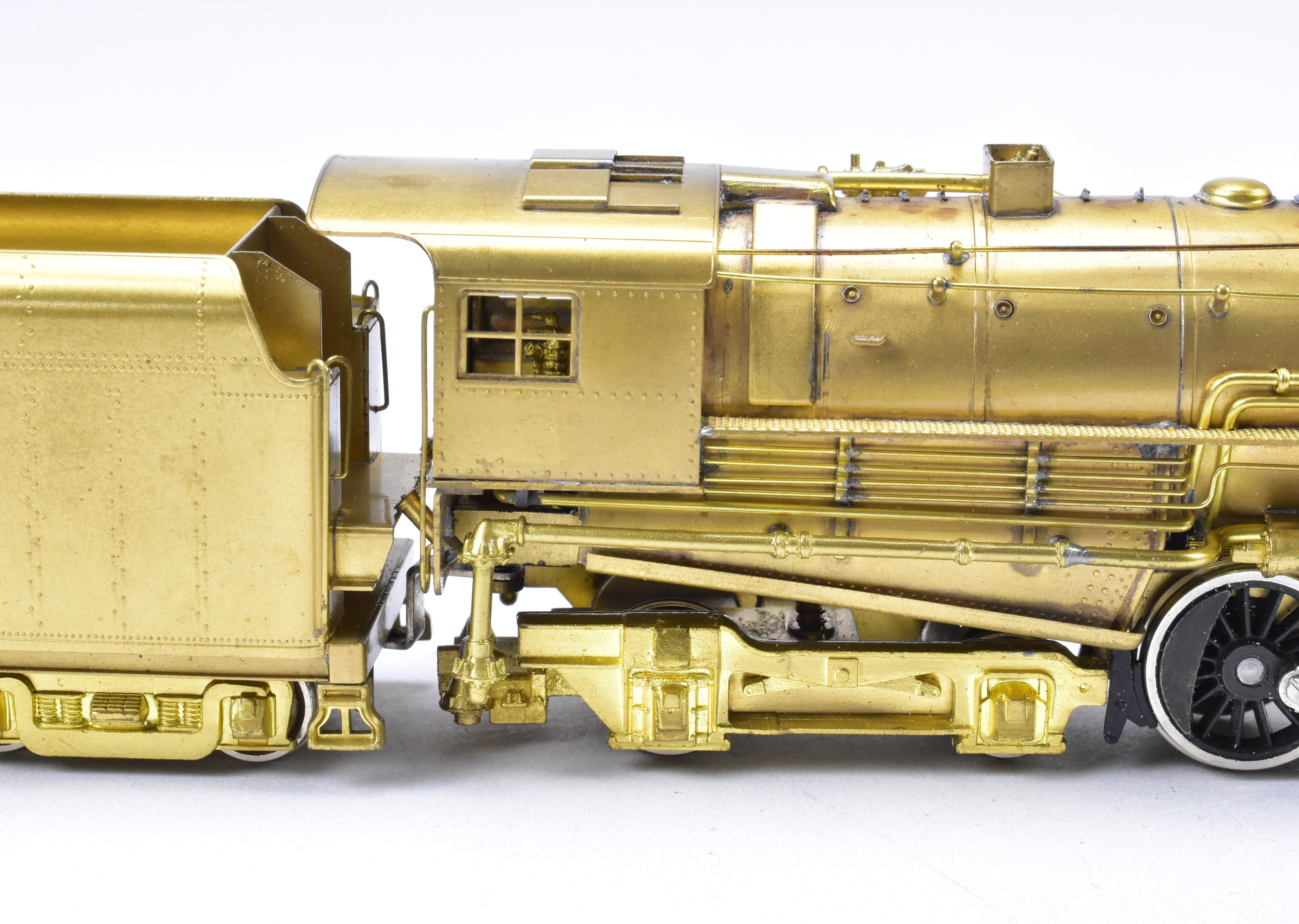 HO Scale Brass NPP Nickel - Plated Boston & Albany Class A - 1b 2 - 8 - 4 with Added Details