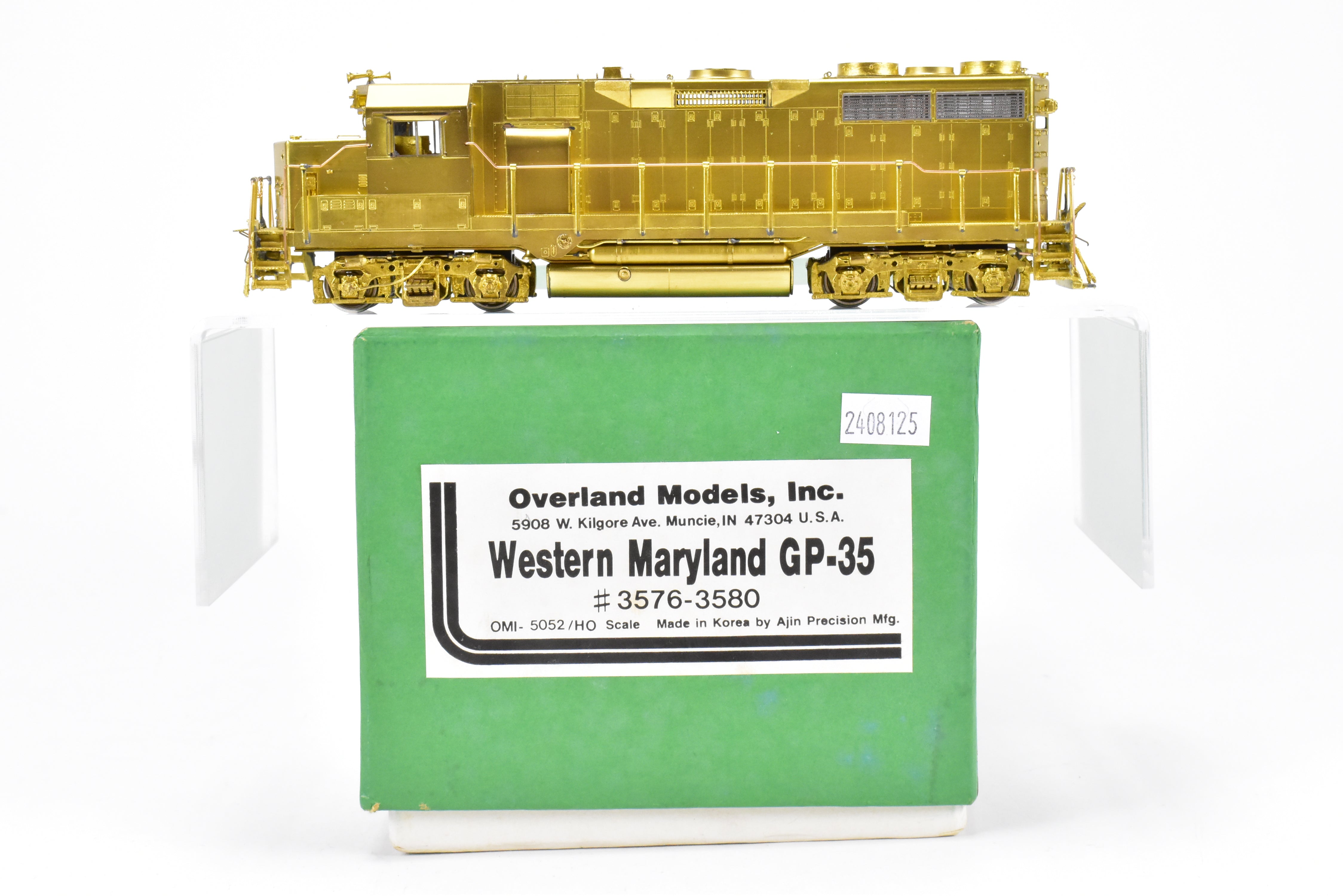 HO Scale Brass Western Maryland EMD GP35 Locos 3576 - 3580 by OMI