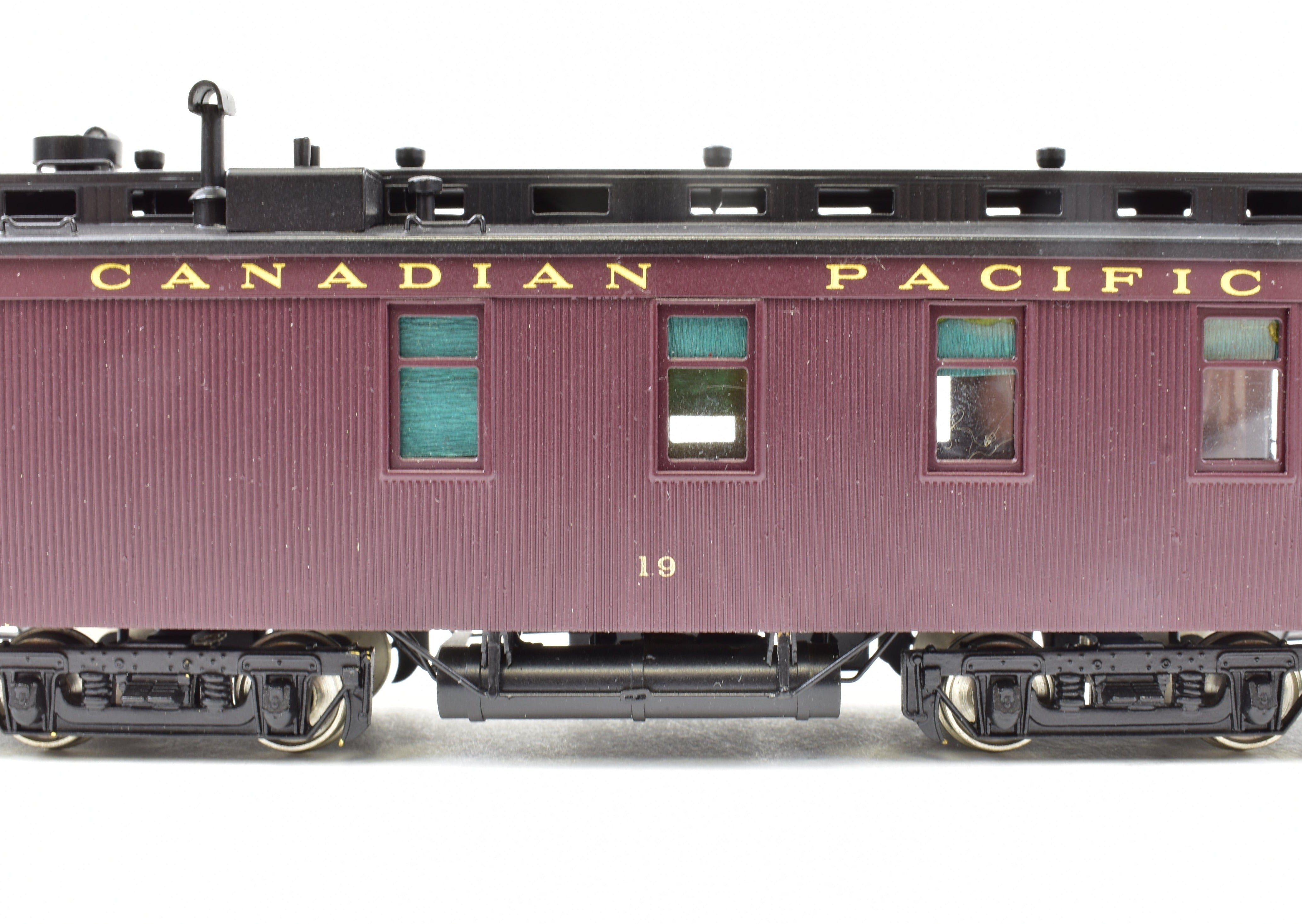 HO Scale Brass Van Hobbies Pro - Painted 35 Ft. Canadian Pacific Railway Business Car