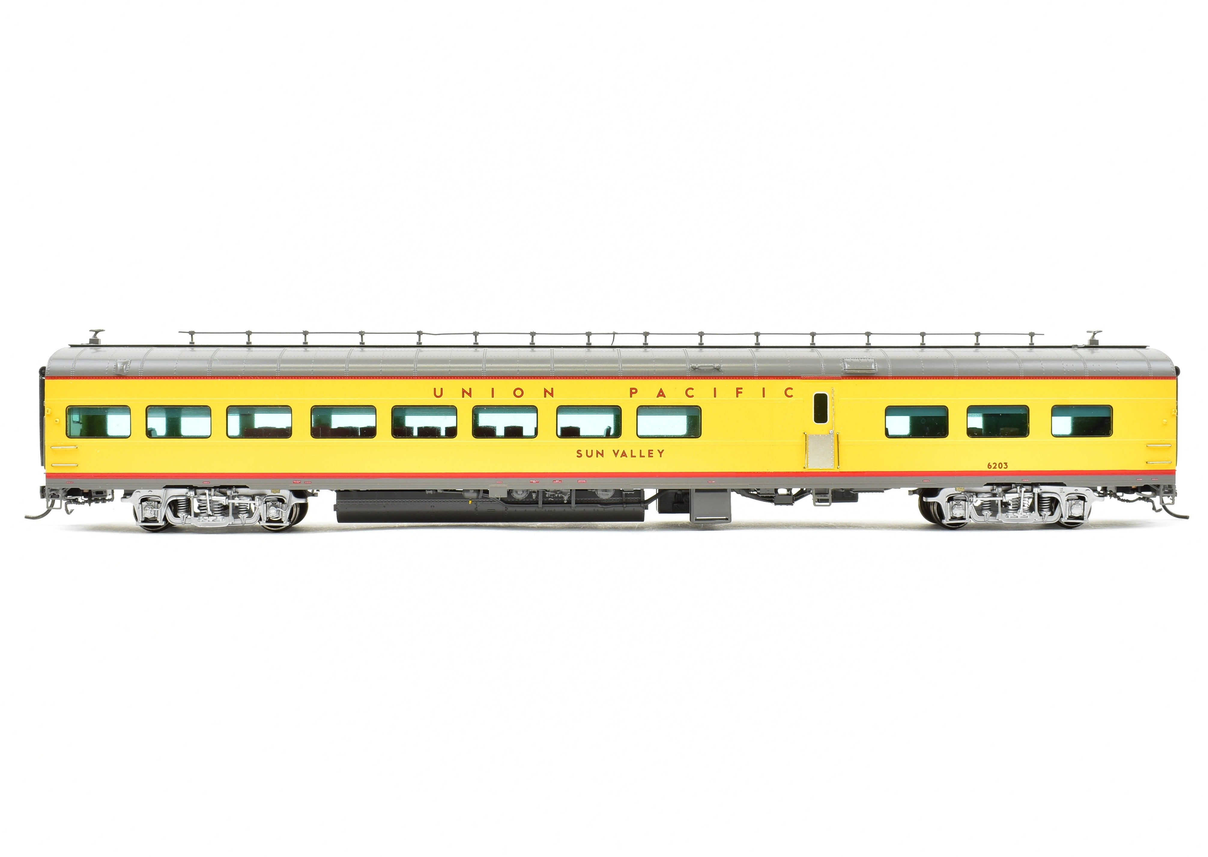 HO Scale Brass OMI Union Pacific Sun Valley Lounge FP No. 6203 by Overland Models