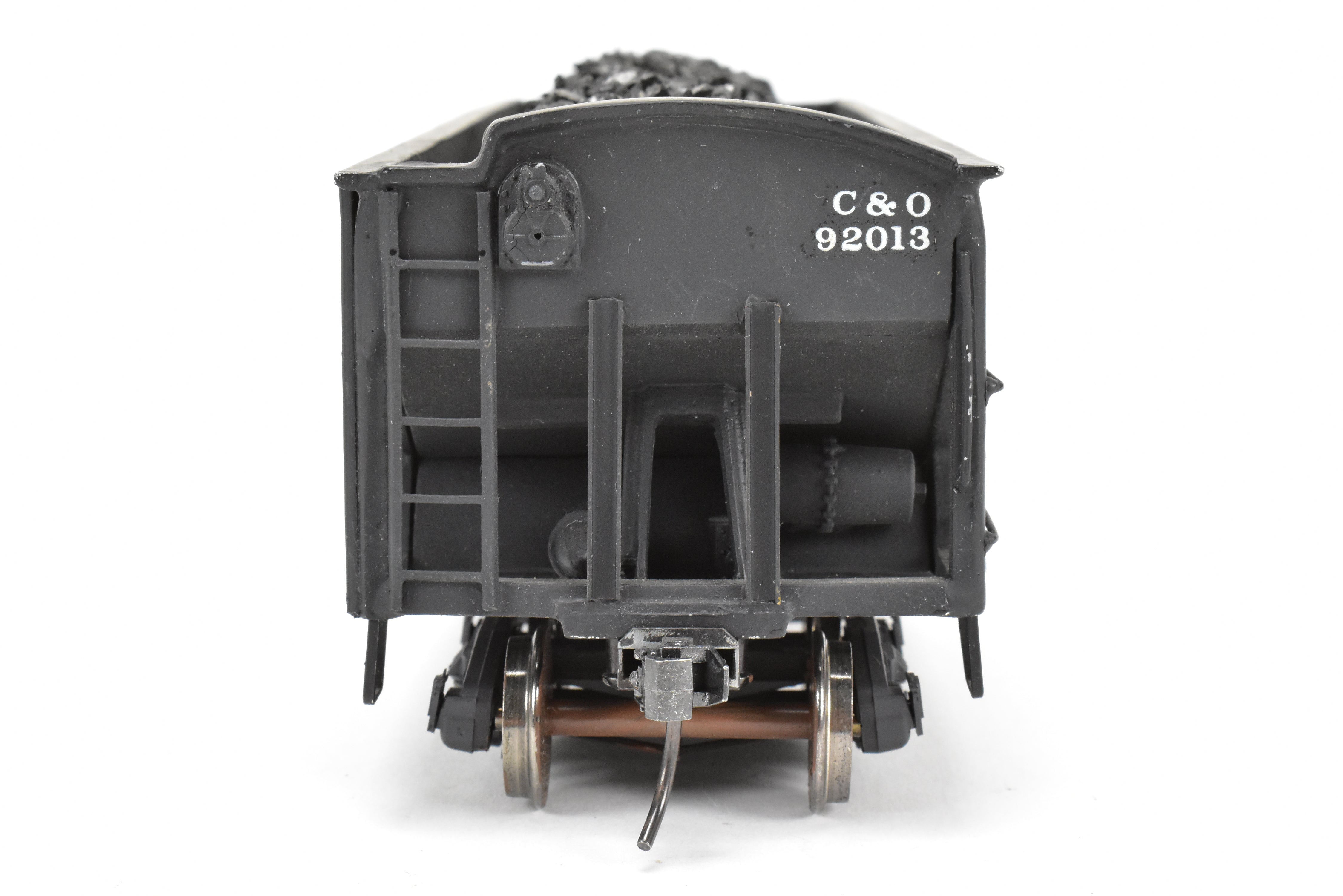 O Scale Brass Model Train - US Hobbies C&O (Chesapeake & Ohio) ACF Welded Triple Hopper, Custom Painted with Number 92013 and No Original Packaging