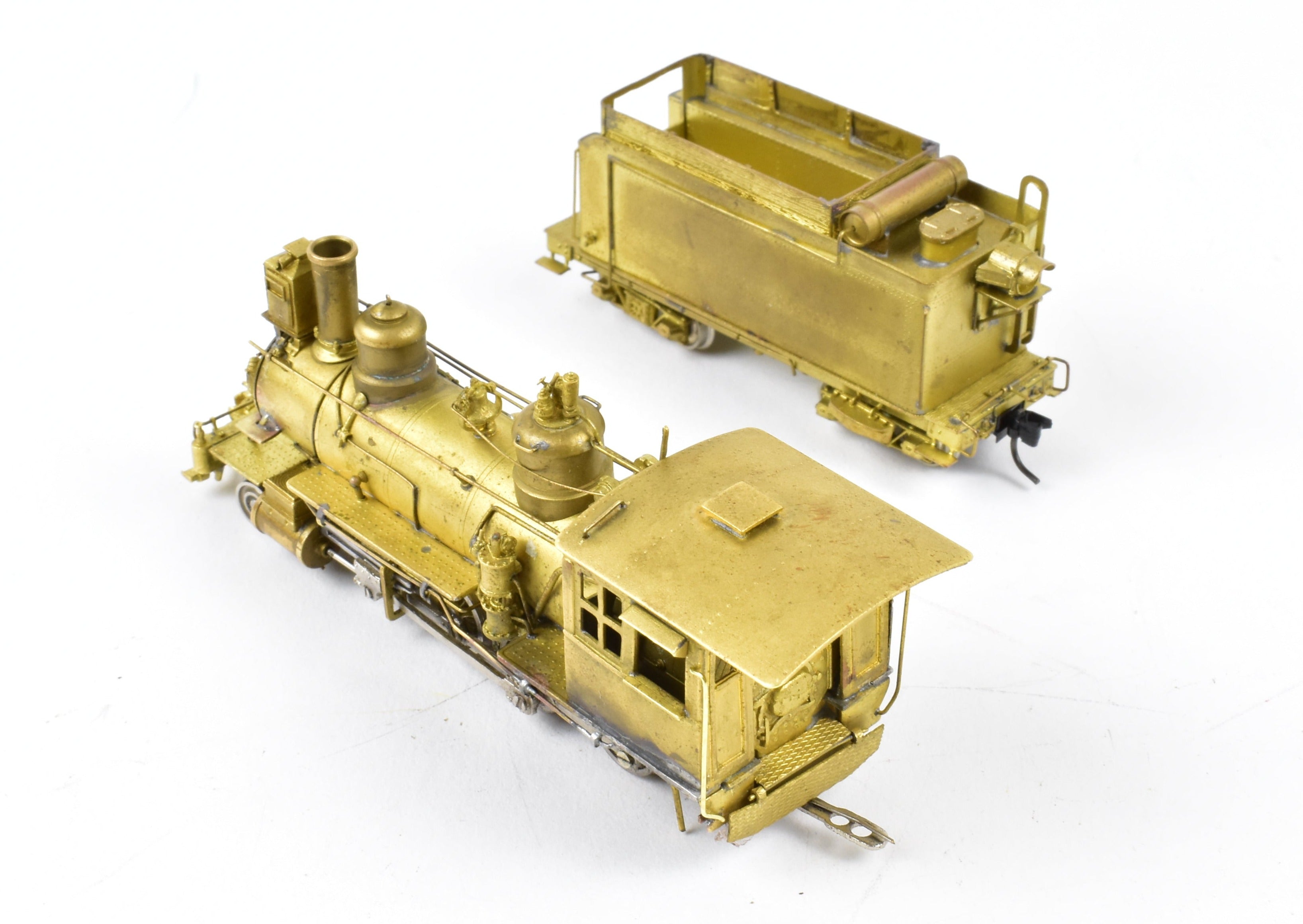 HOn3 Scale Brass Model Train - Key Imports RGS Rio Grande Southern C - 17 No. 42 2 - 8 - 0 Consolidation with Re - Motored Mechanism