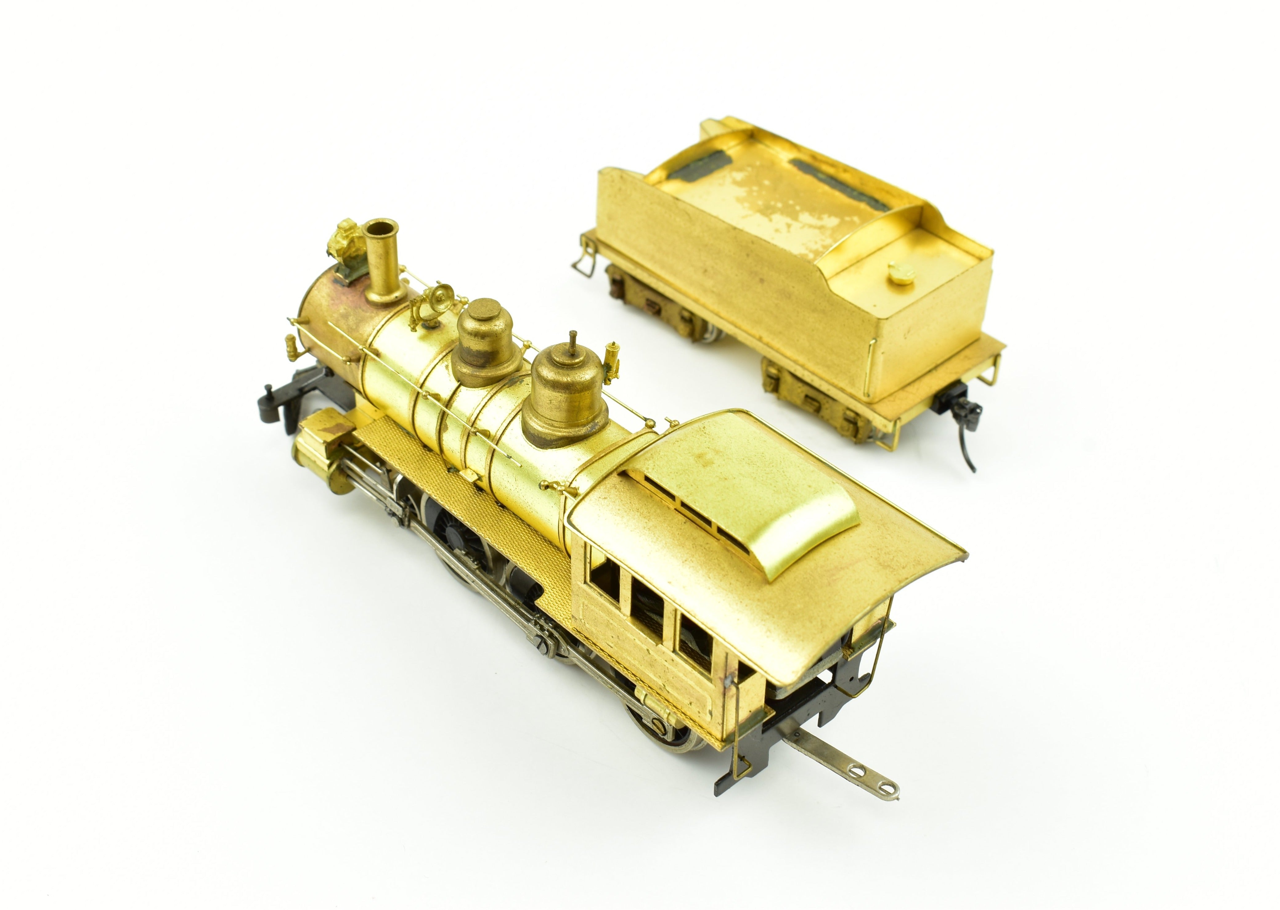 HO Scale Brass Red Ball Howell Day IC Illinois Central HS-1 #2 Casey Jones 4-6-0 Ten Wheeler Model