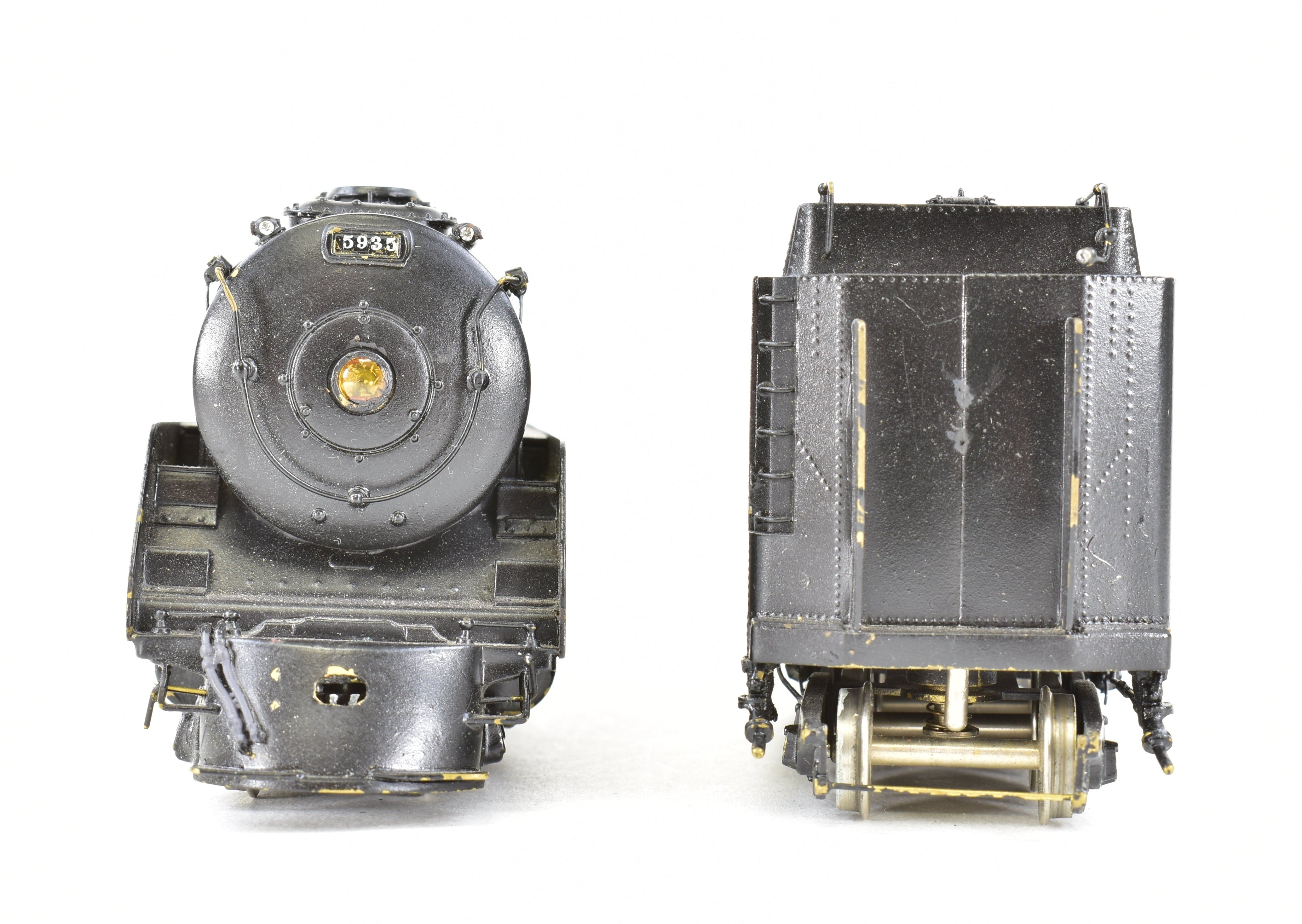 HO Scale Brass Model Train - Van Hobbies Canadian Pacific Railway T-1c 2-10-4 Selkirk with Custom Painting