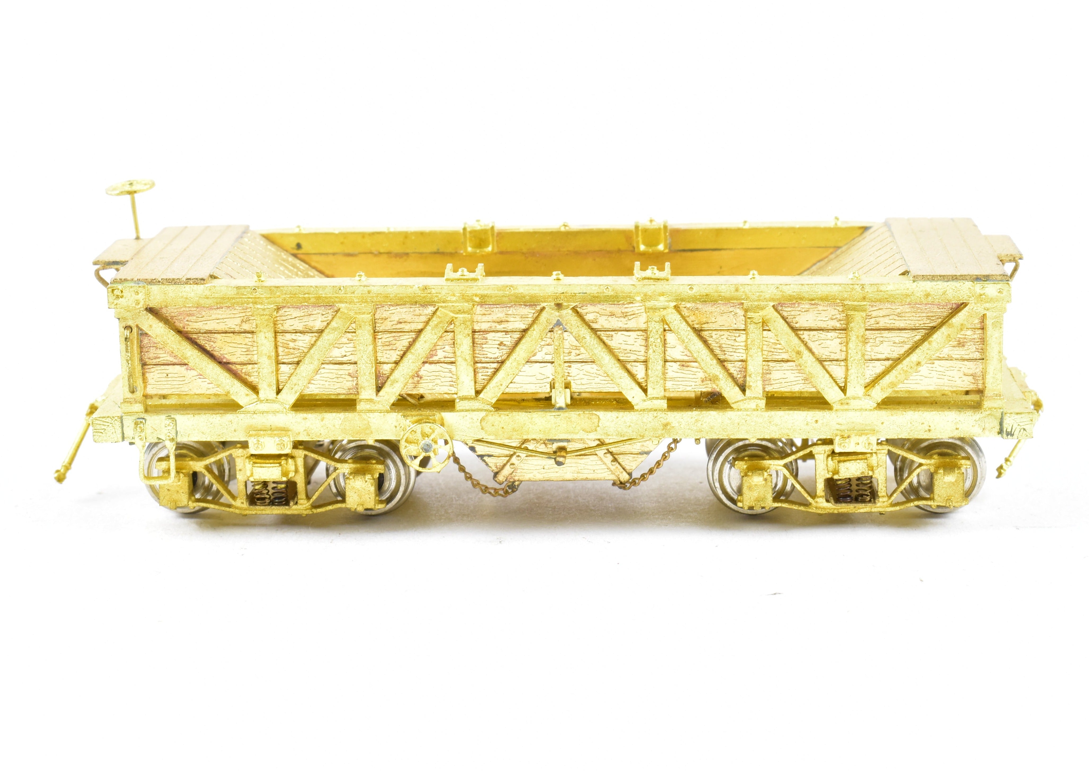 HOn3 Scale Brass OMI - Overland Models, Inc. Rock Car with Sprung Trucks for Various Railroads