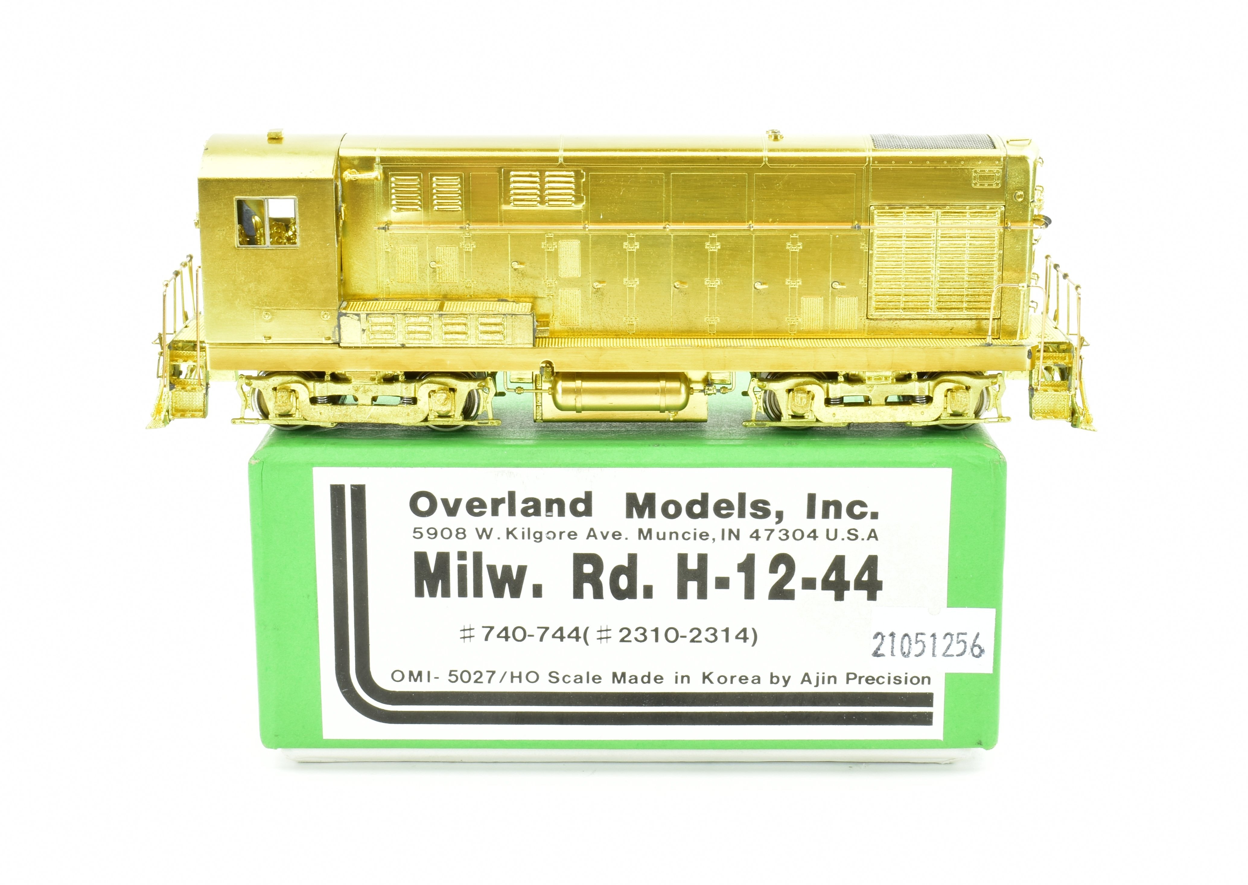 HO Brass OMI MILW - Milwaukee Road FM H-12-44 Locomotive by Overland Models
