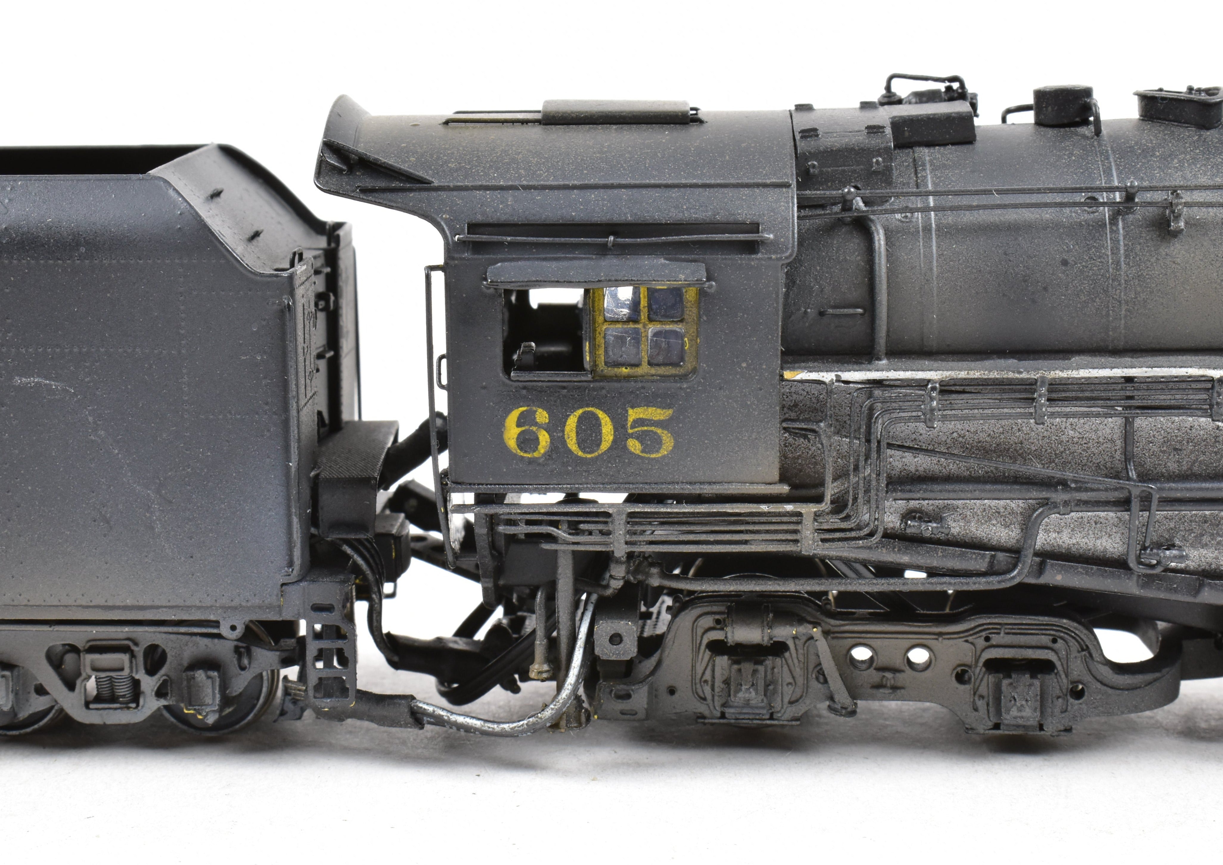 HO Custom Painted DCC & Sound C&O Chesapeake & Ohio J-3 605 Class 4-8-4 Brass Key Import