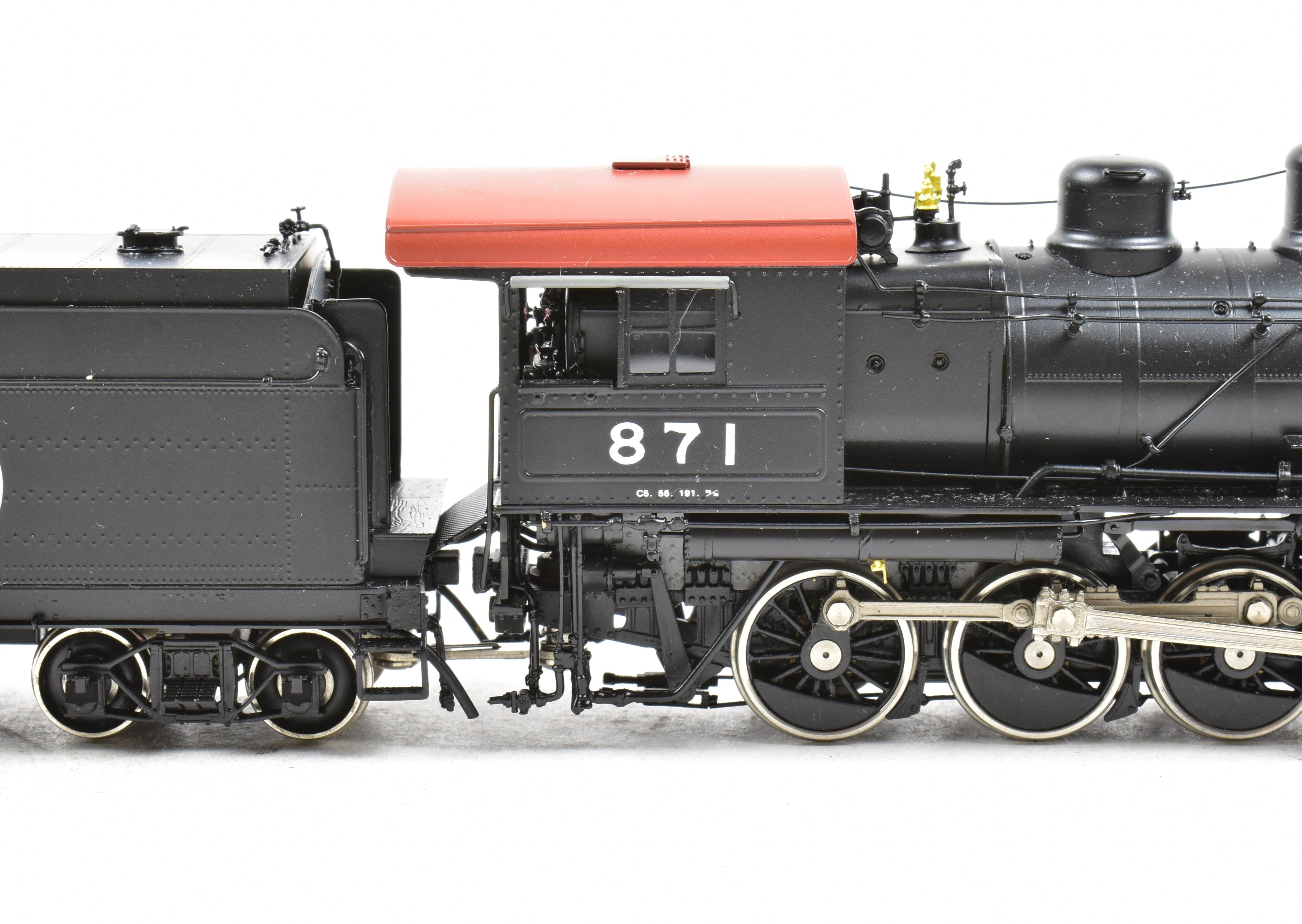 HO Scale Brass GN - Great Northern C-5 0-8-0 FP No. 871 by W&R Enterprises