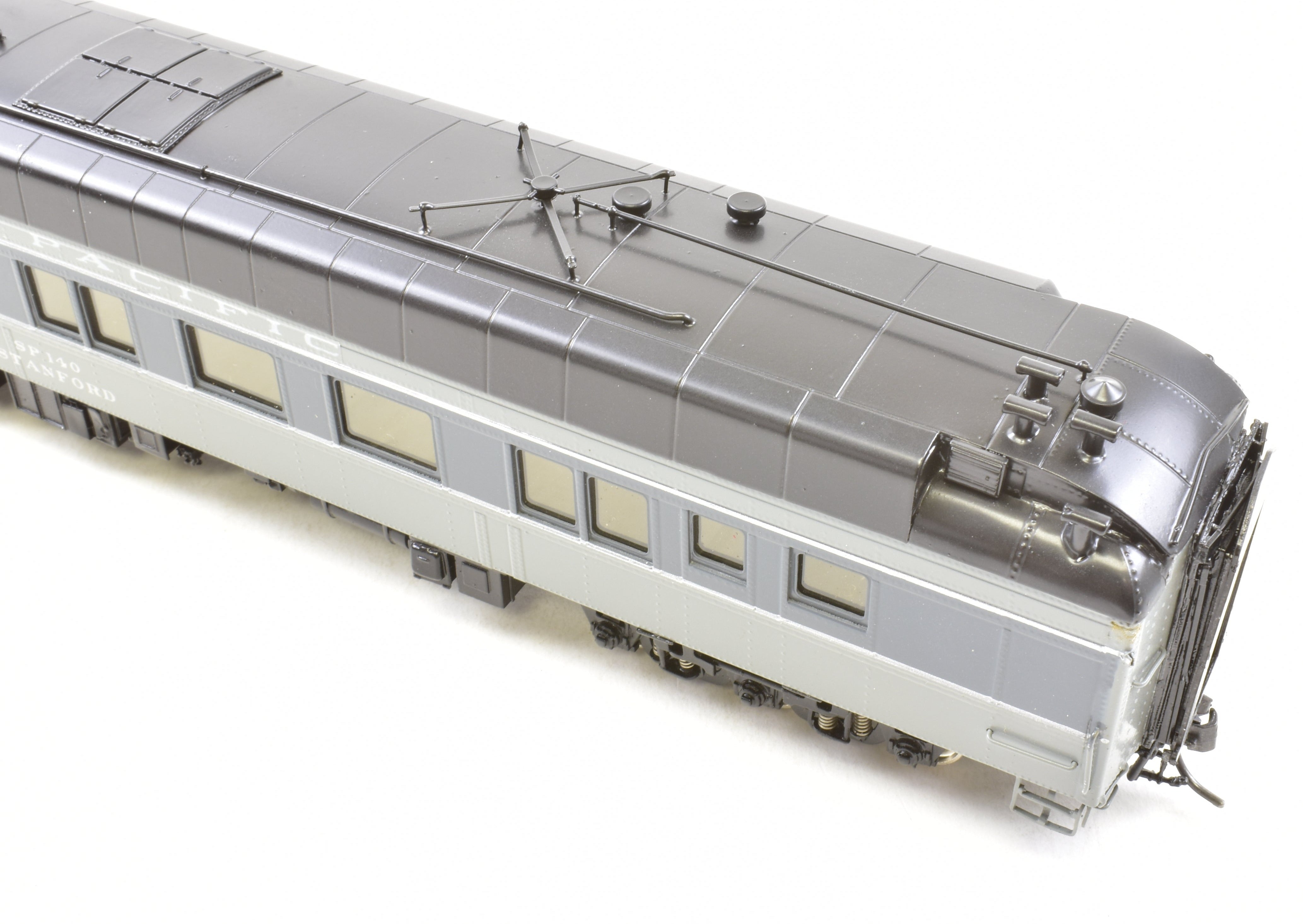 HO Brass Precision Scale Co. SP Southern Pacific Business Official Car in Two-Tone Grey