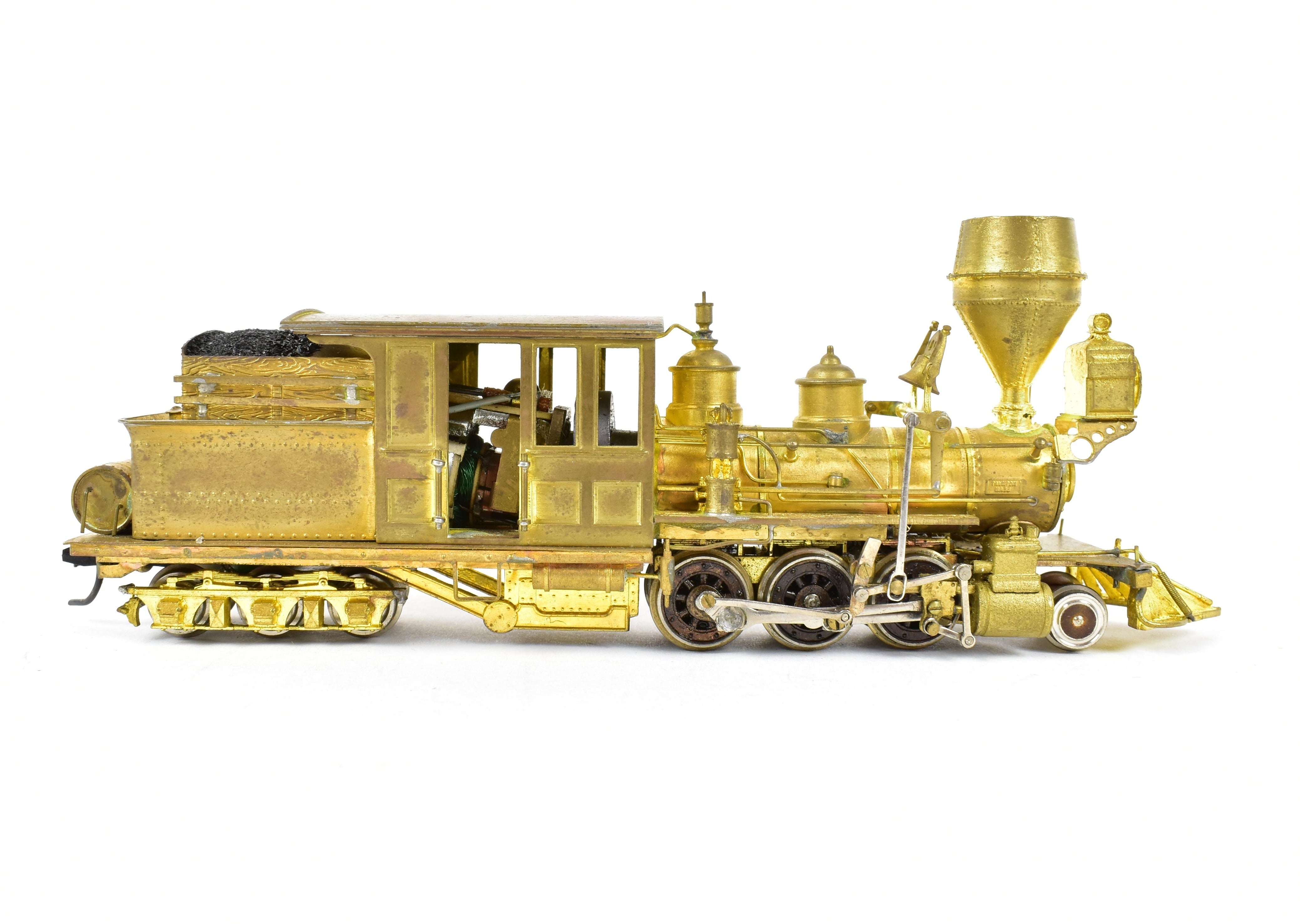 HOn3 Scale Brass Model Train - Denver South Park & Pacific Mason Bogie 2 - 6 - 6T by Balboa DSP&P