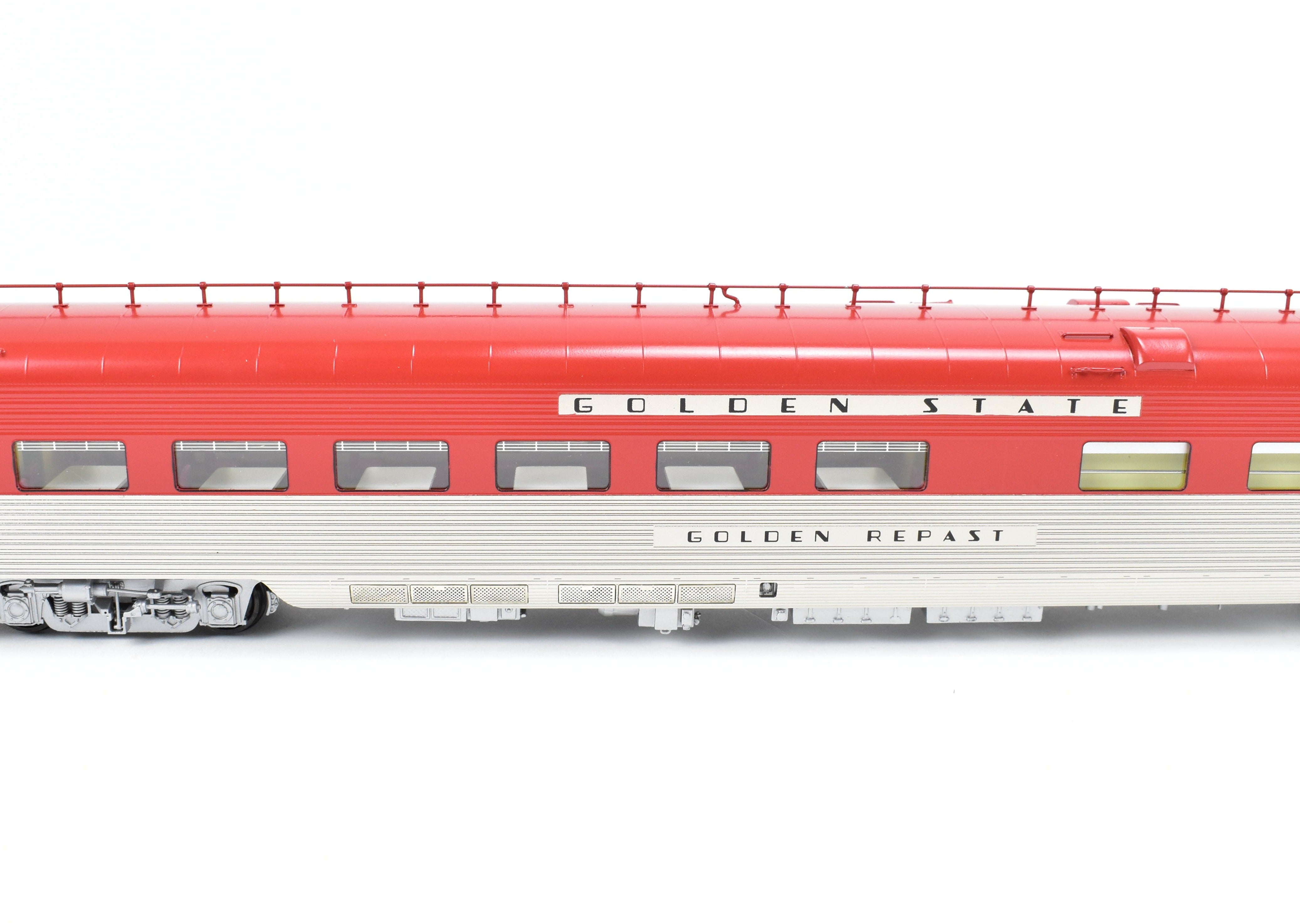 HO Scale Brass Challenger Imports CRI&P/SP 10-Car Passenger Train Set Factory Painted - Incomplete, Rock Island and Southern Pacific Golden State Edition