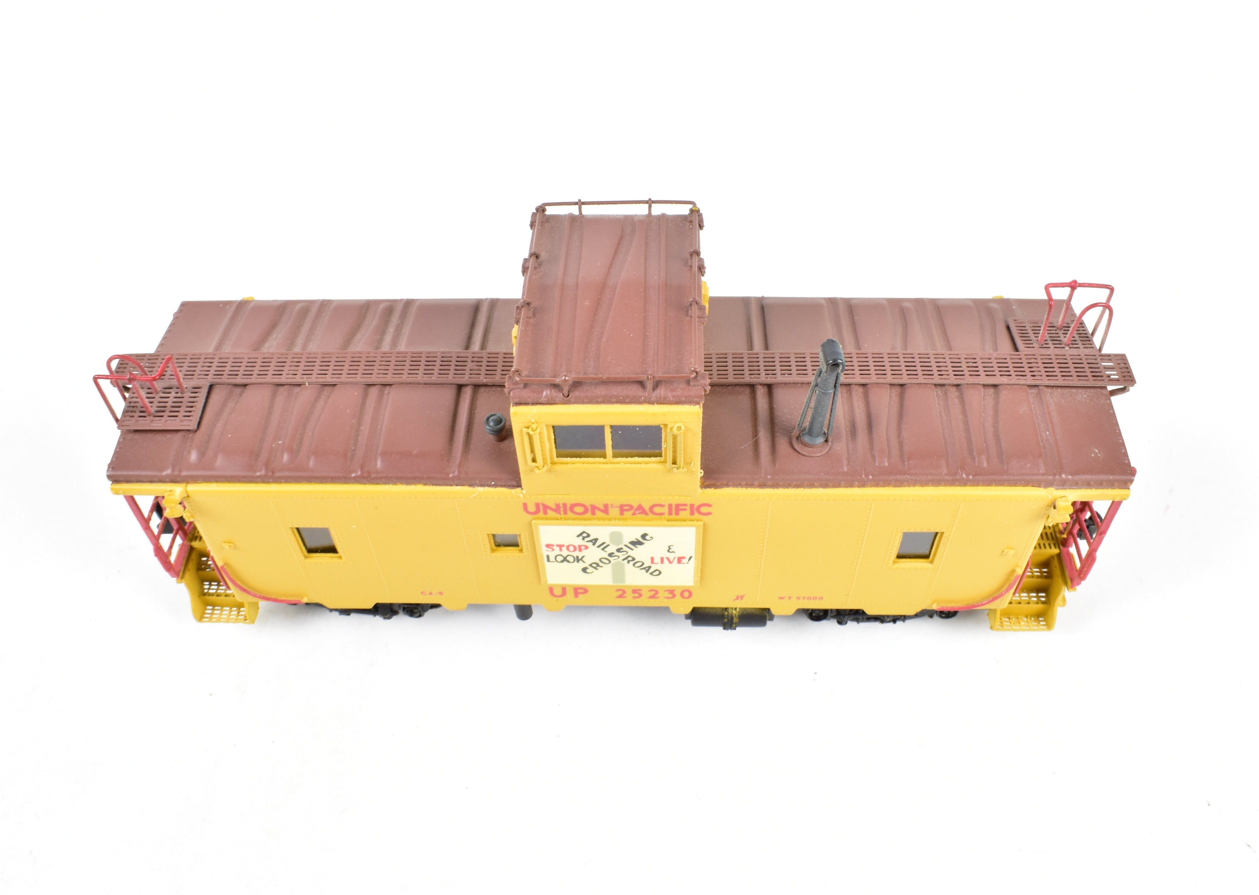 HO Scale Brass OMI - Overland Models, Inc. Union Pacific (UP) CA - 5 Caboose with Custom Paint and Spare Parts