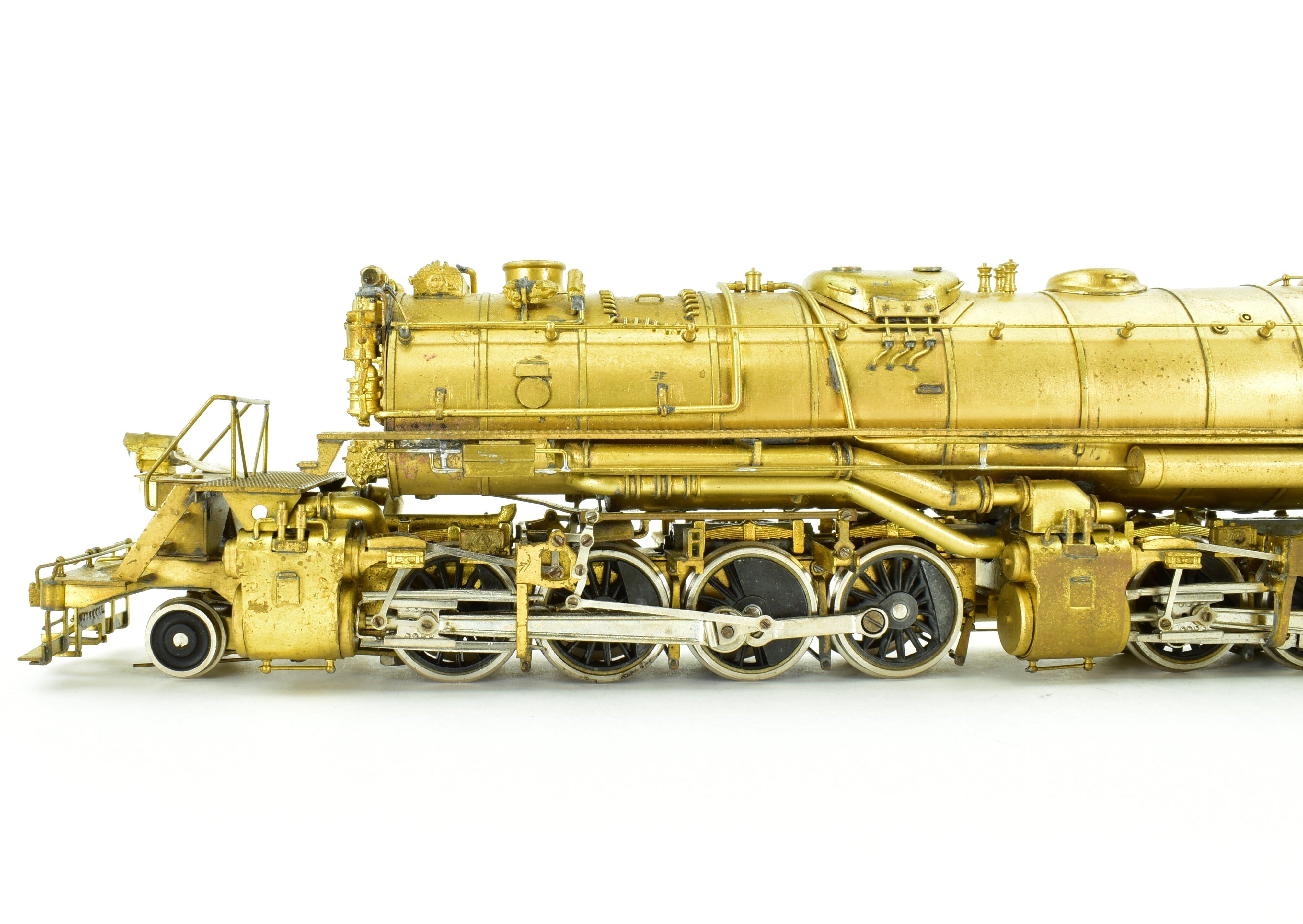 HO Scale Brass Pacific Fast Mail (PFM) Model - Toby Brand Duluth, Missabe, & Iron Range 2-8-8-4 Yellowstone Steam Locomotive Handcrafted in 1960
