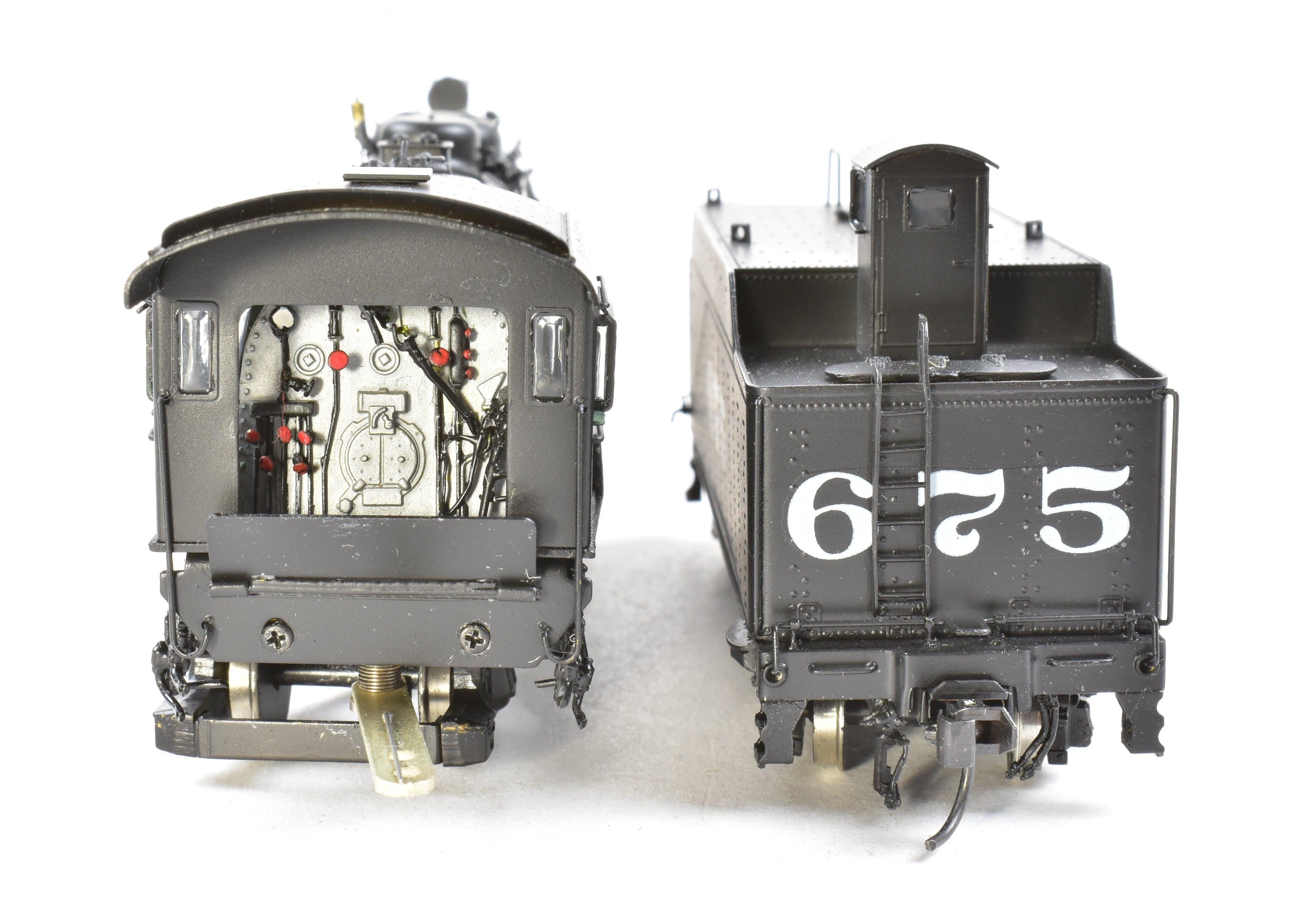 HO Scale Brass Model Steam Locomotive - Overland Models, Inc. OMI SSW - Cotton Belt LO 4-8-2 Mountain Professionally Painted