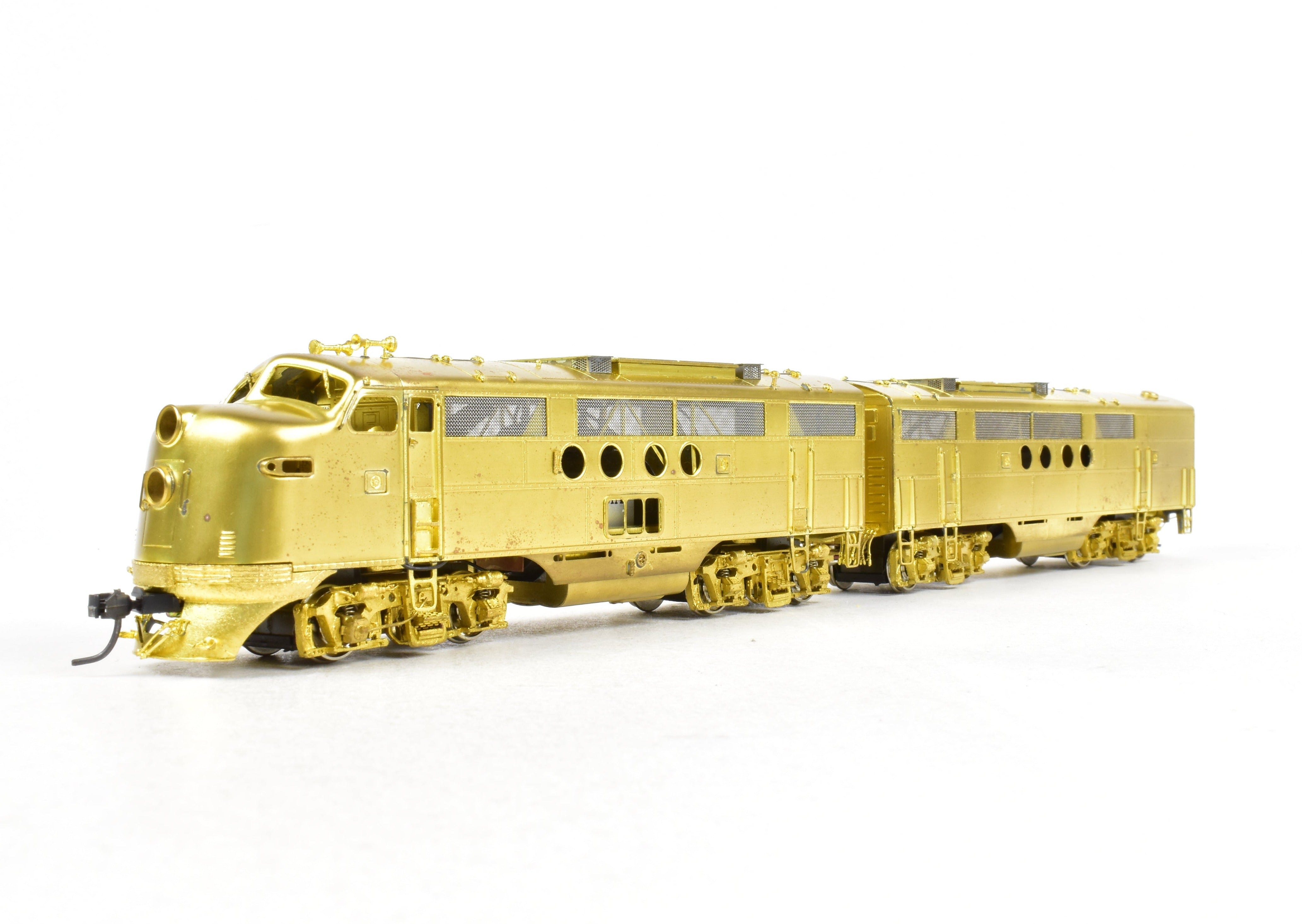 HO Brass ATSF - Santa Fe EMD FT A & B Passenger Set by Overland Models Inc.