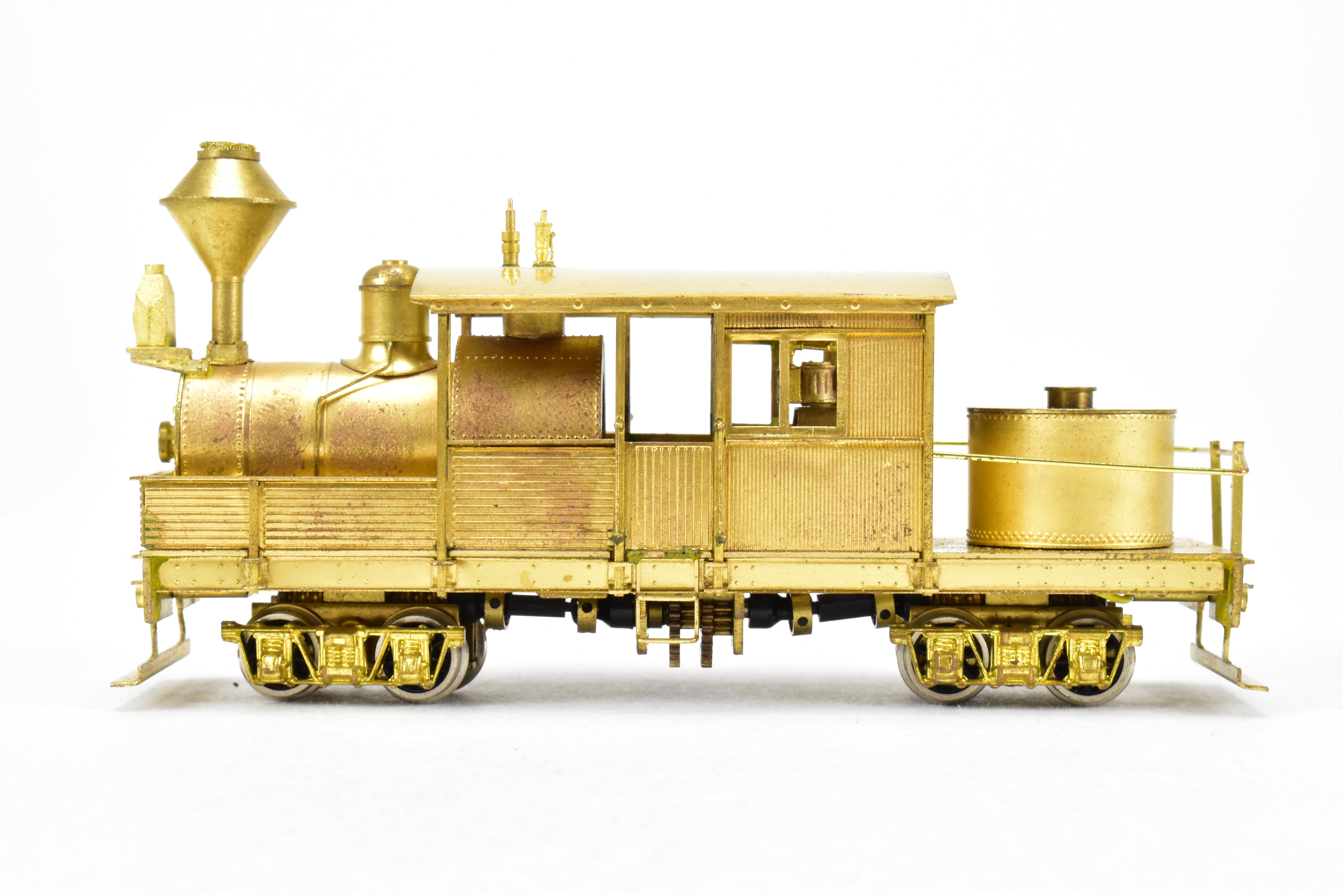 HOn3 Scale Brass Westside Model Co. Collectible Various Logging Class A Climax Horizontal Boiler Model Train