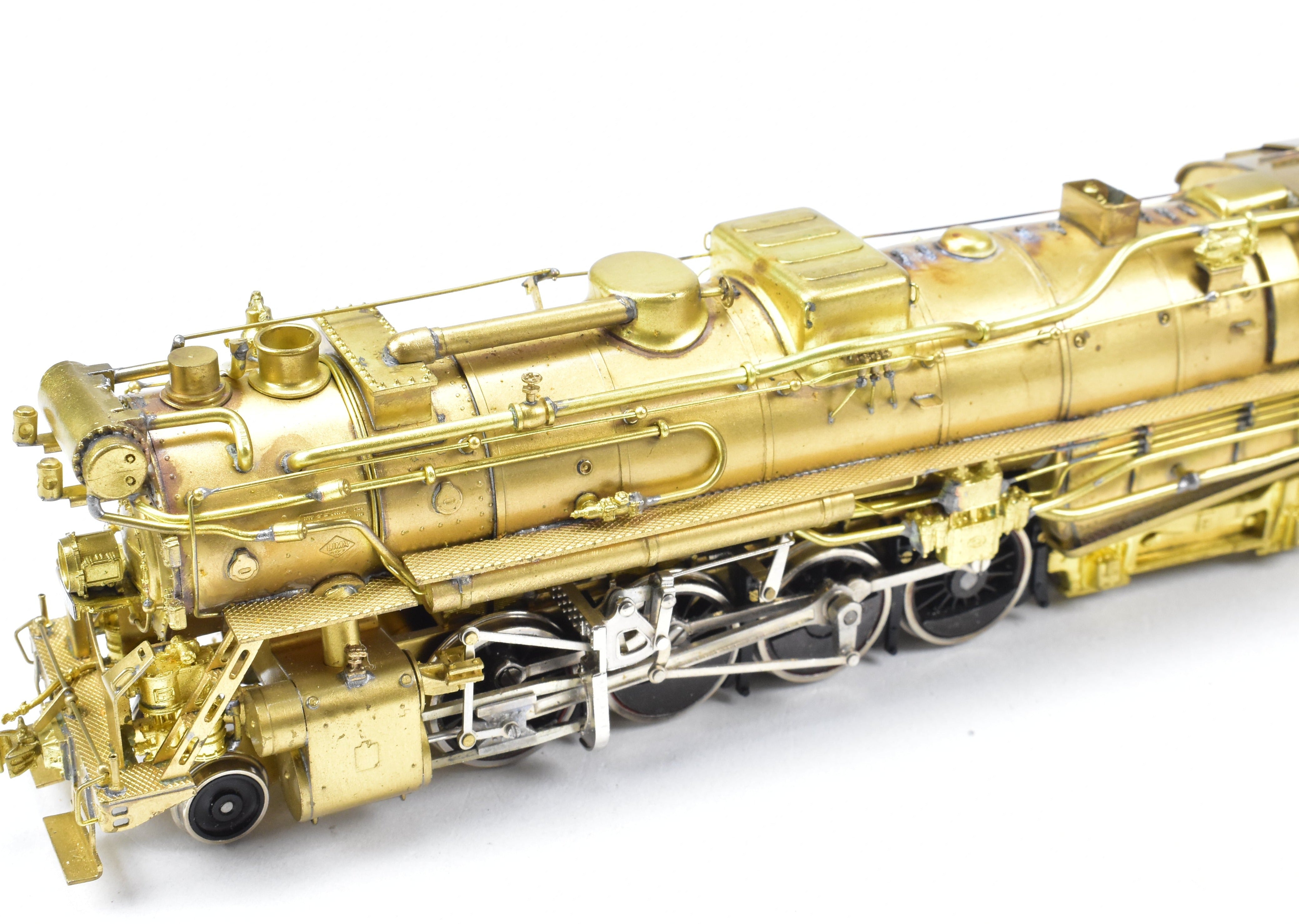 HO Scale Brass NPP Nickel - Plated Boston & Albany Class A - 1b 2 - 8 - 4 with Added Details