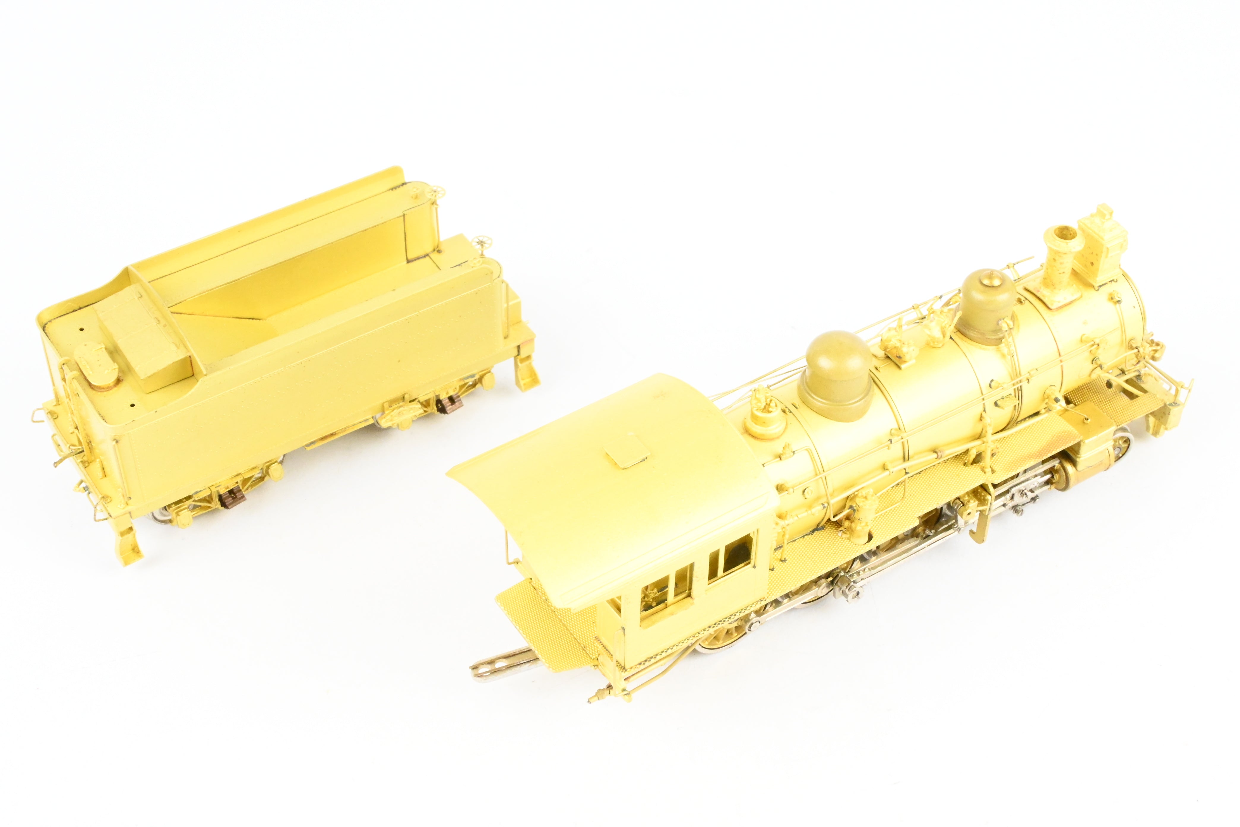 HO Scale Brass Hallmark Models CM - Colorado Midland 2-8-0 #201 Modernized and L&A - Louisiana & Arkansas No. 425 Model Train