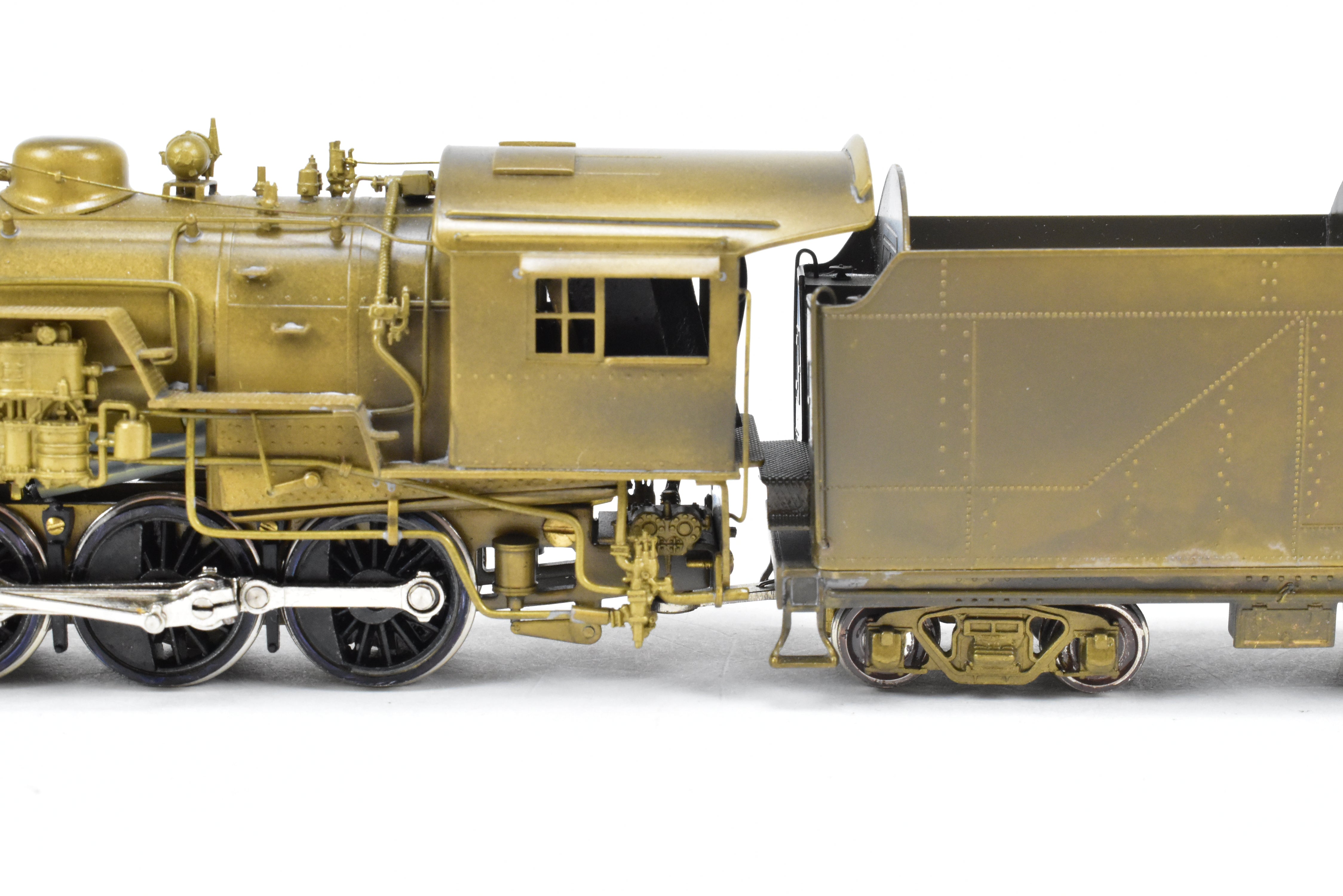 HO Scale Brass Pacific Fast Mail (PFM) Baltimore & Ohio Class E - 27ca 2 - 8 - 0 Steam Locomotive Power Series Model from 1977 Run with Incorrect Locomotive Details