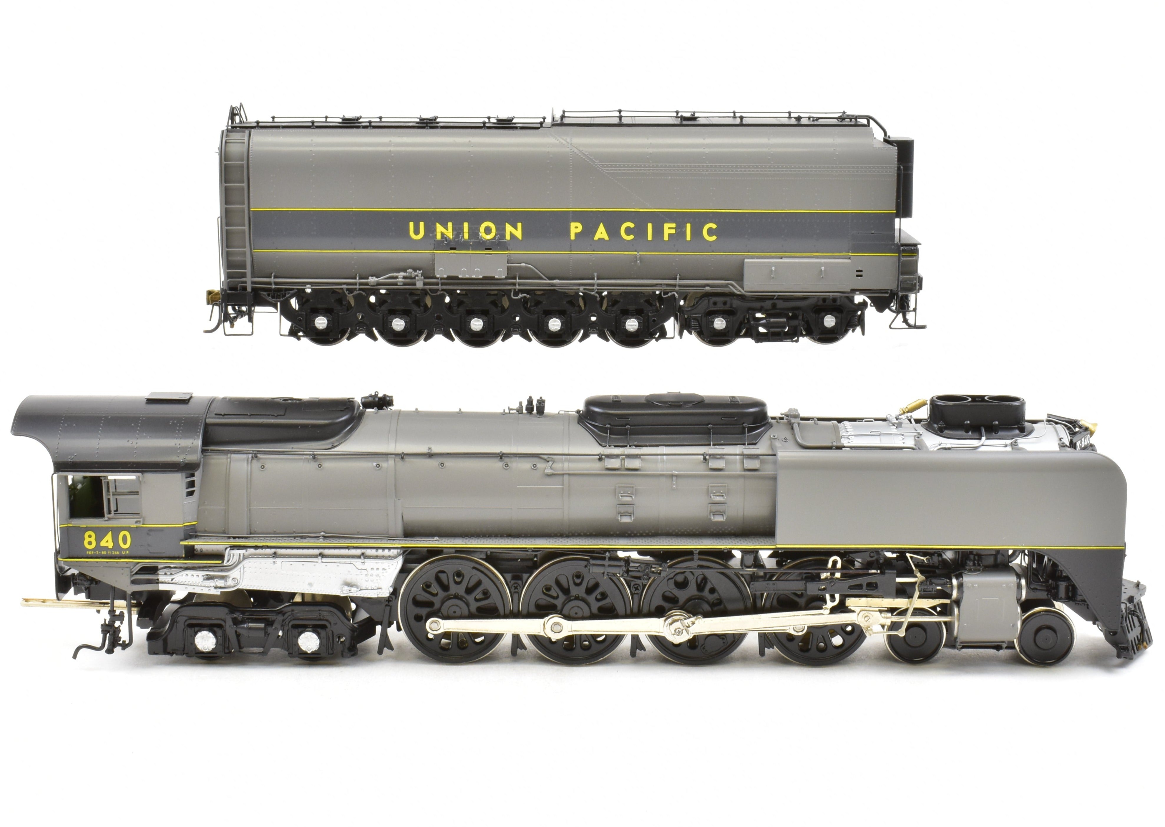 Overland Models Union Pacific FEF - 3 4 - 8 - 4 S Brass Factory Painted No. 840 TTG