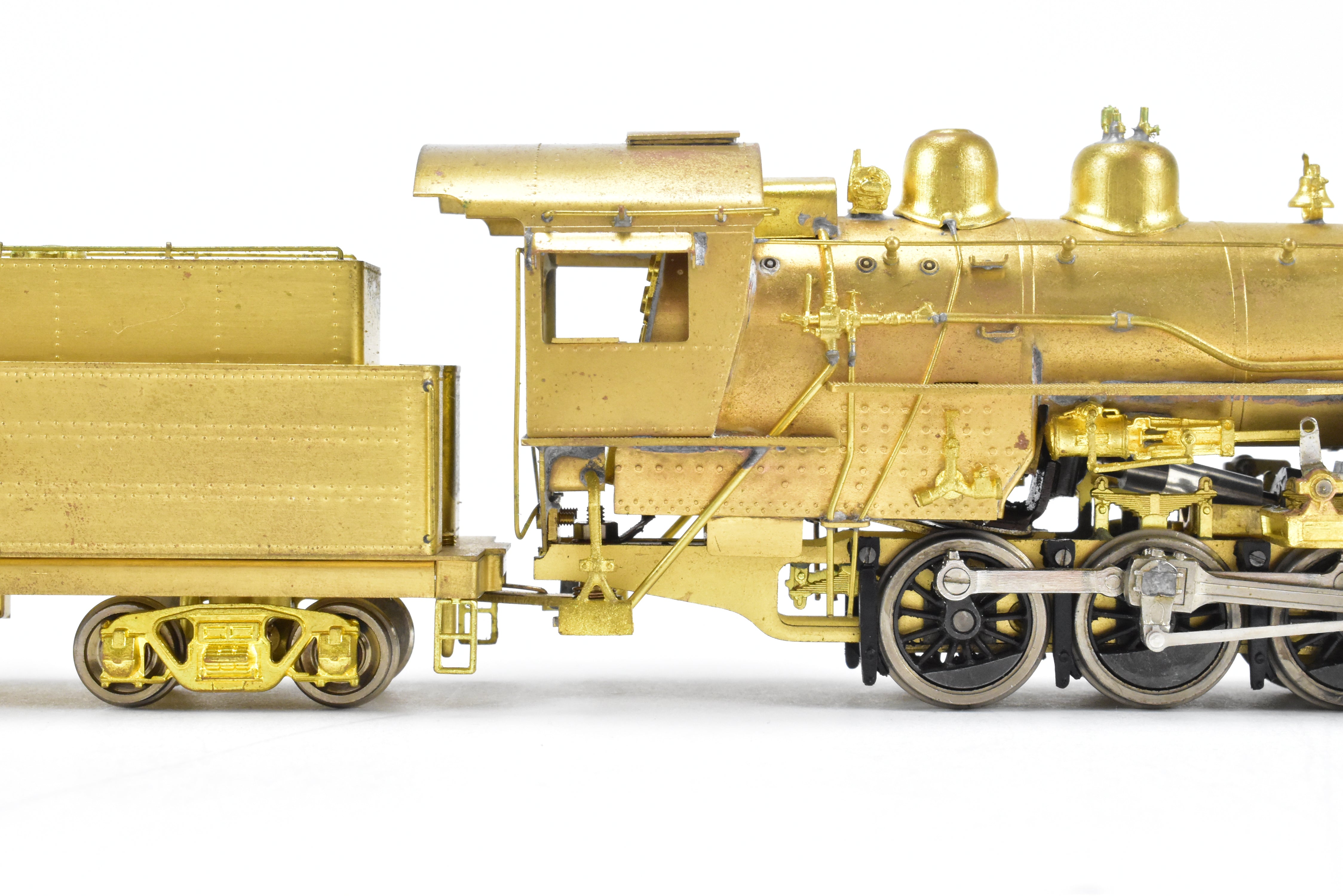 High - Quality HO Scale Brass Balboa Model Train - Southern Pacific Class SE - 4 0 - 8 - 0 Steam Locomotive
