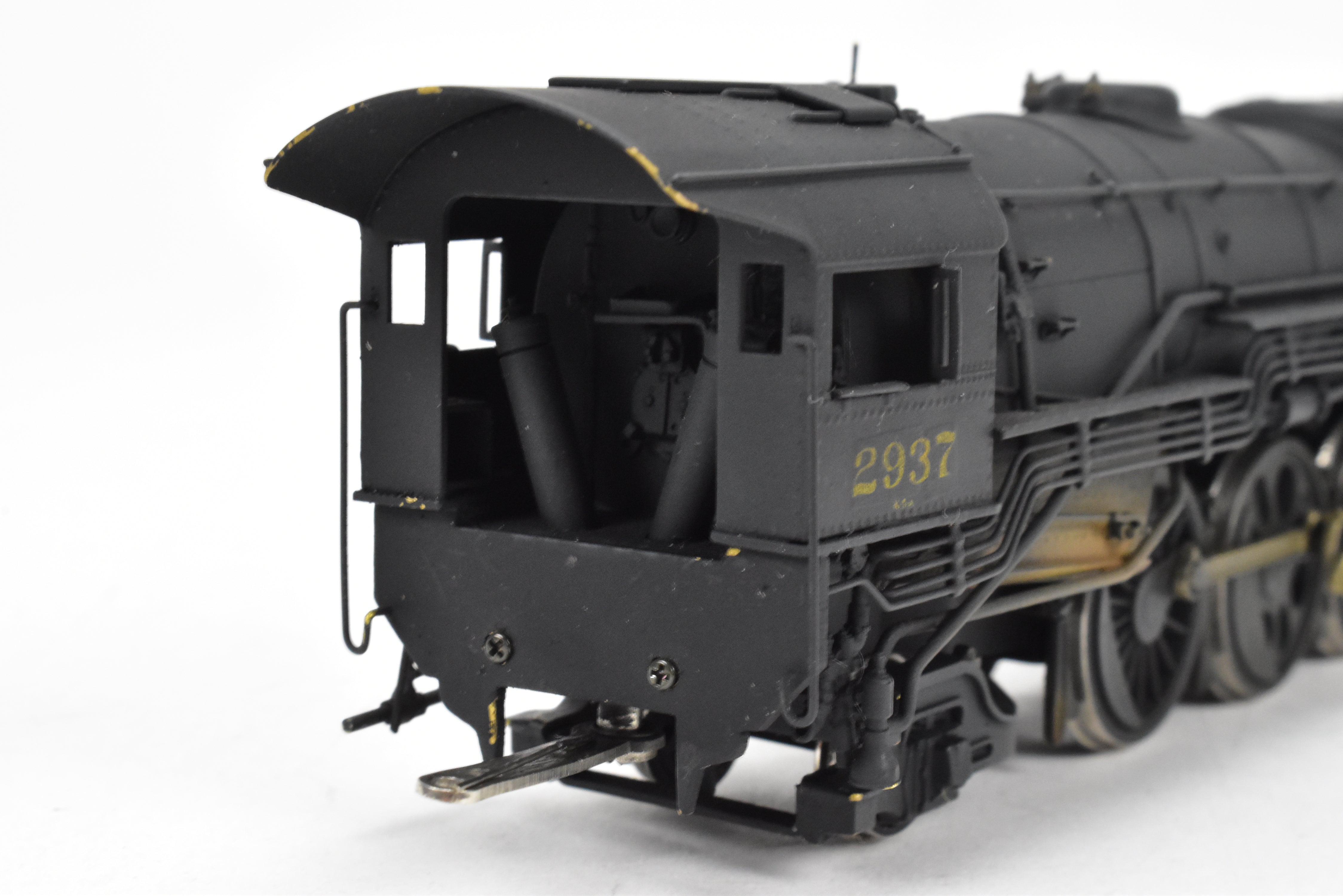 1941 Era HO Brass Key Imports Erie Railroad K - 5a 4 - 6 - 2 Pacific C/P #2937 Model