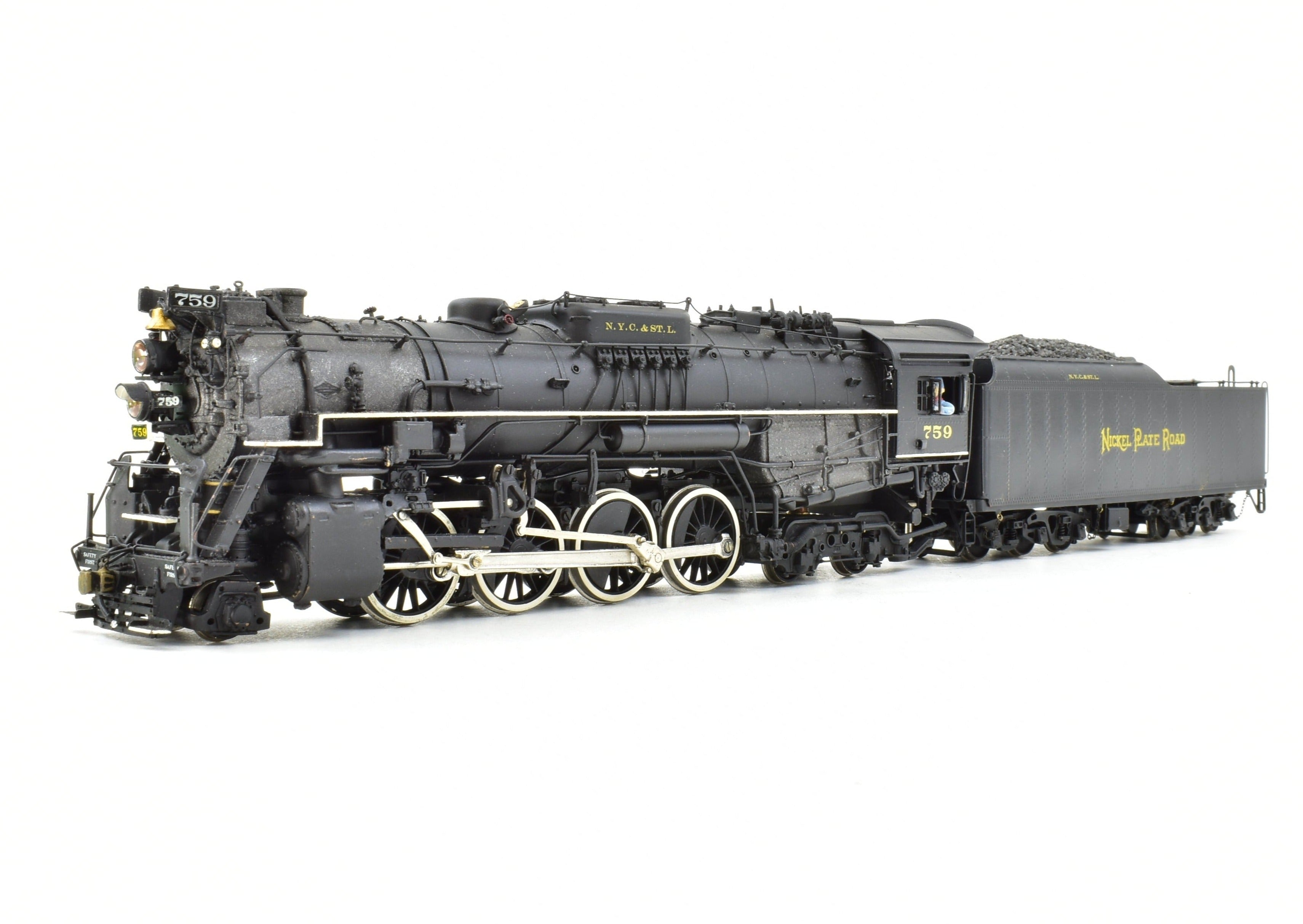 HO Brass OMI - Overland Models NKP S-2 2-8-4 Berkshire #759