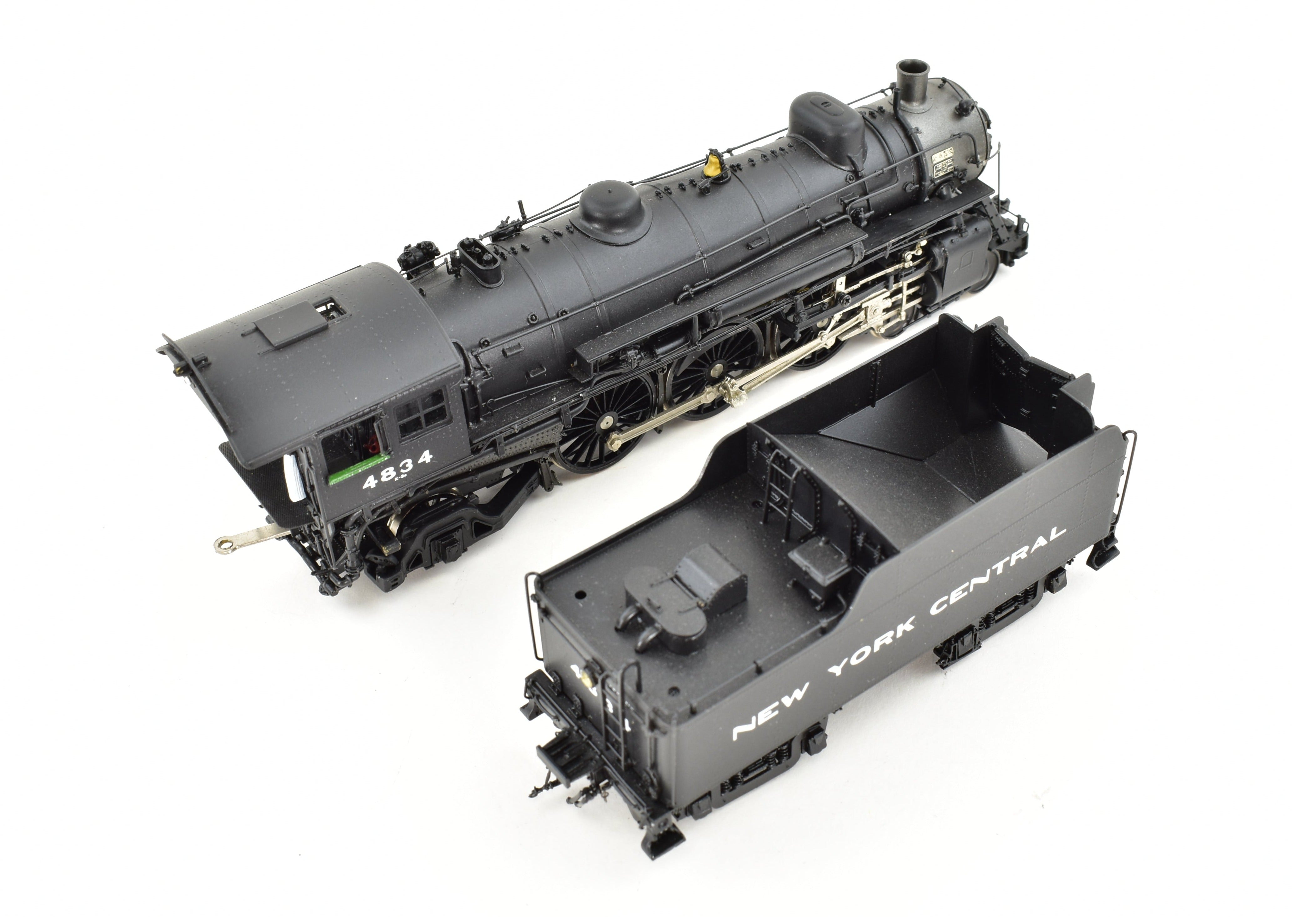 HO Brass Key Imports NYC - 1940s New York Central K - 3d 4 - 6 - 2 Pacific Factory - Painted No. 4835
