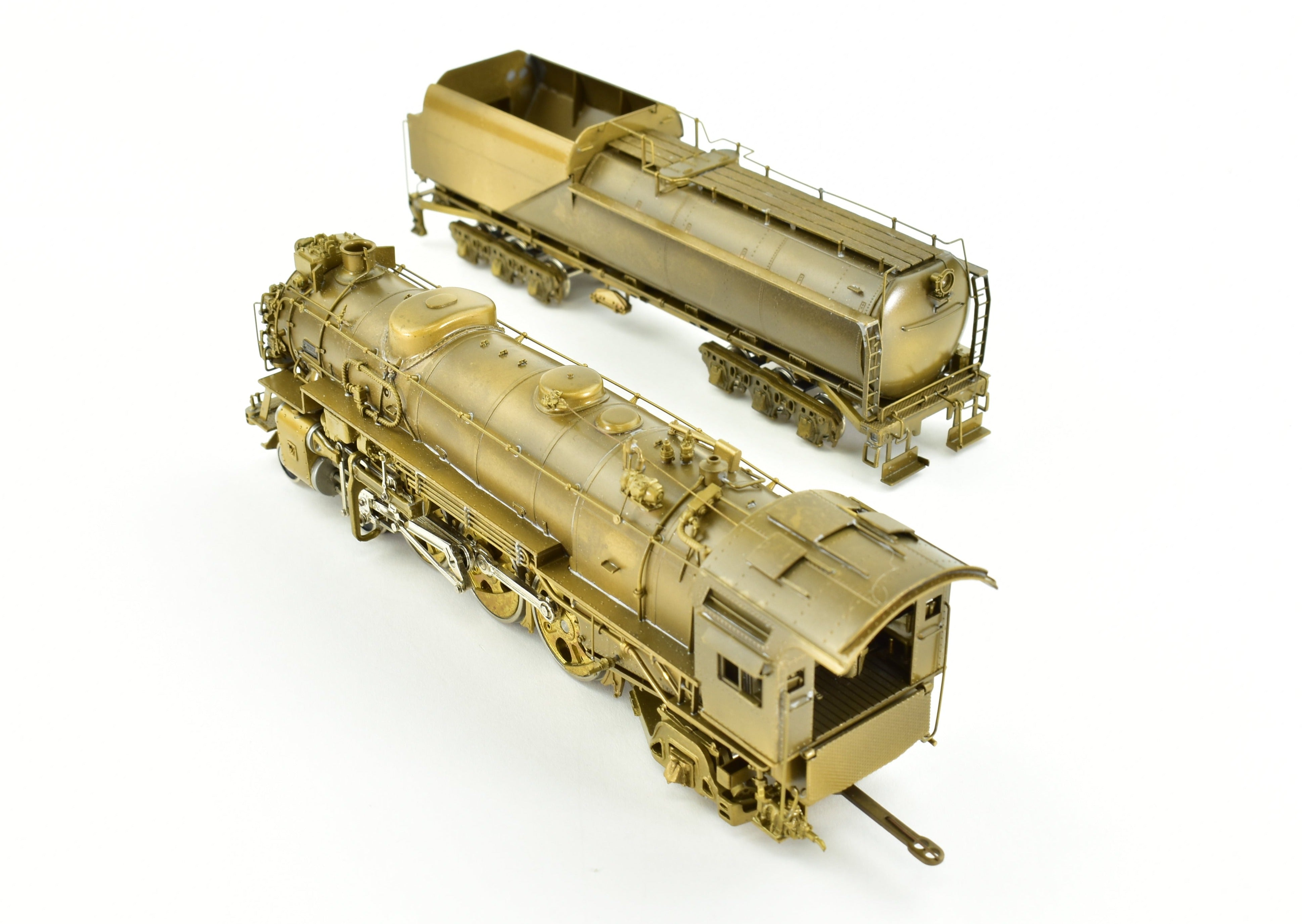 HO Scale Brass Pacific Fast Mail Model - United C&O - Chesapeake & Ohio 4-6-2 Class F-17 Pacific Crown, 1979 Production Run