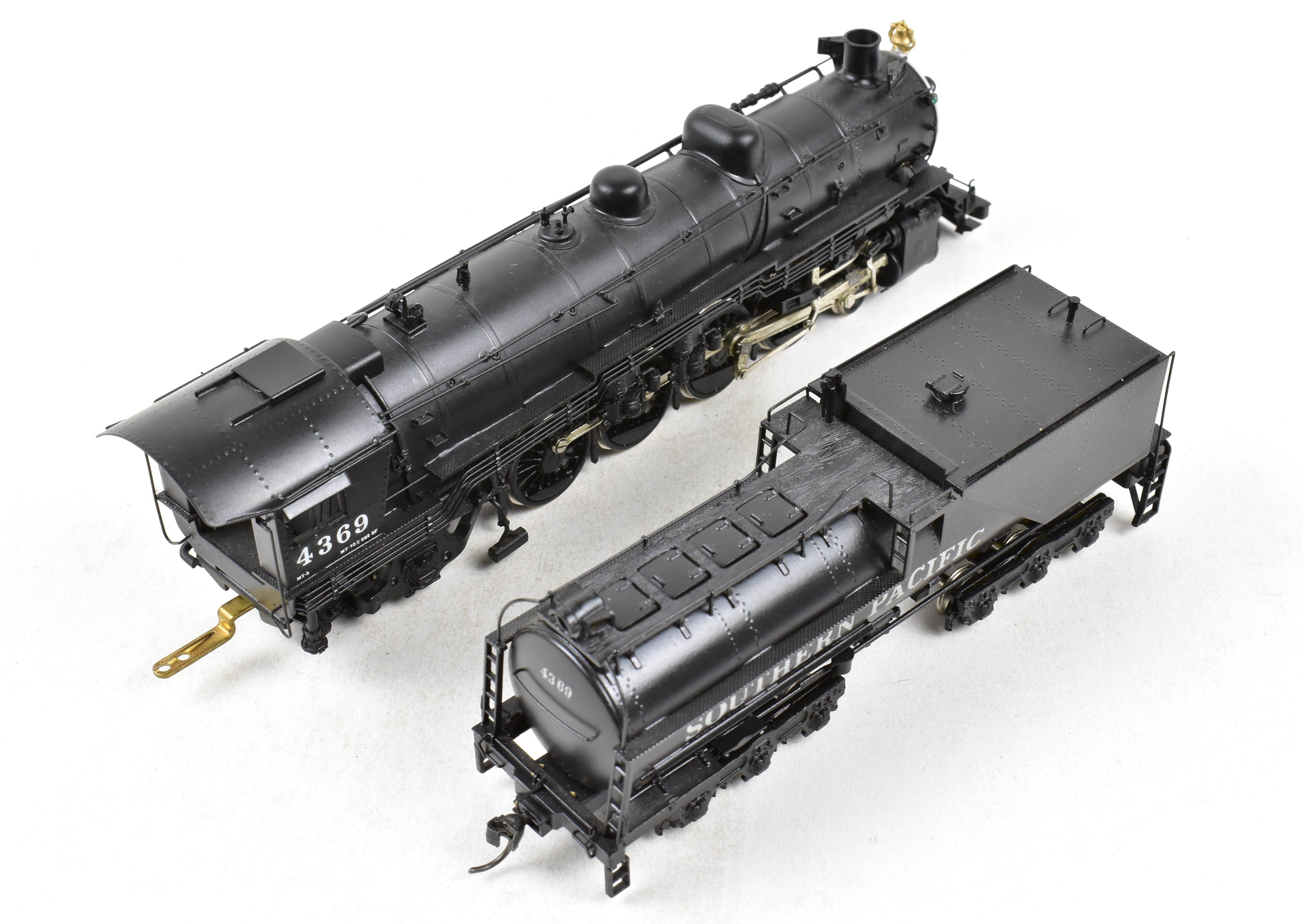 HO Brass Westside Model Co. Custom Painted Southern Pacific Class Mt - 5 4 - 8 - 2 Locomotive