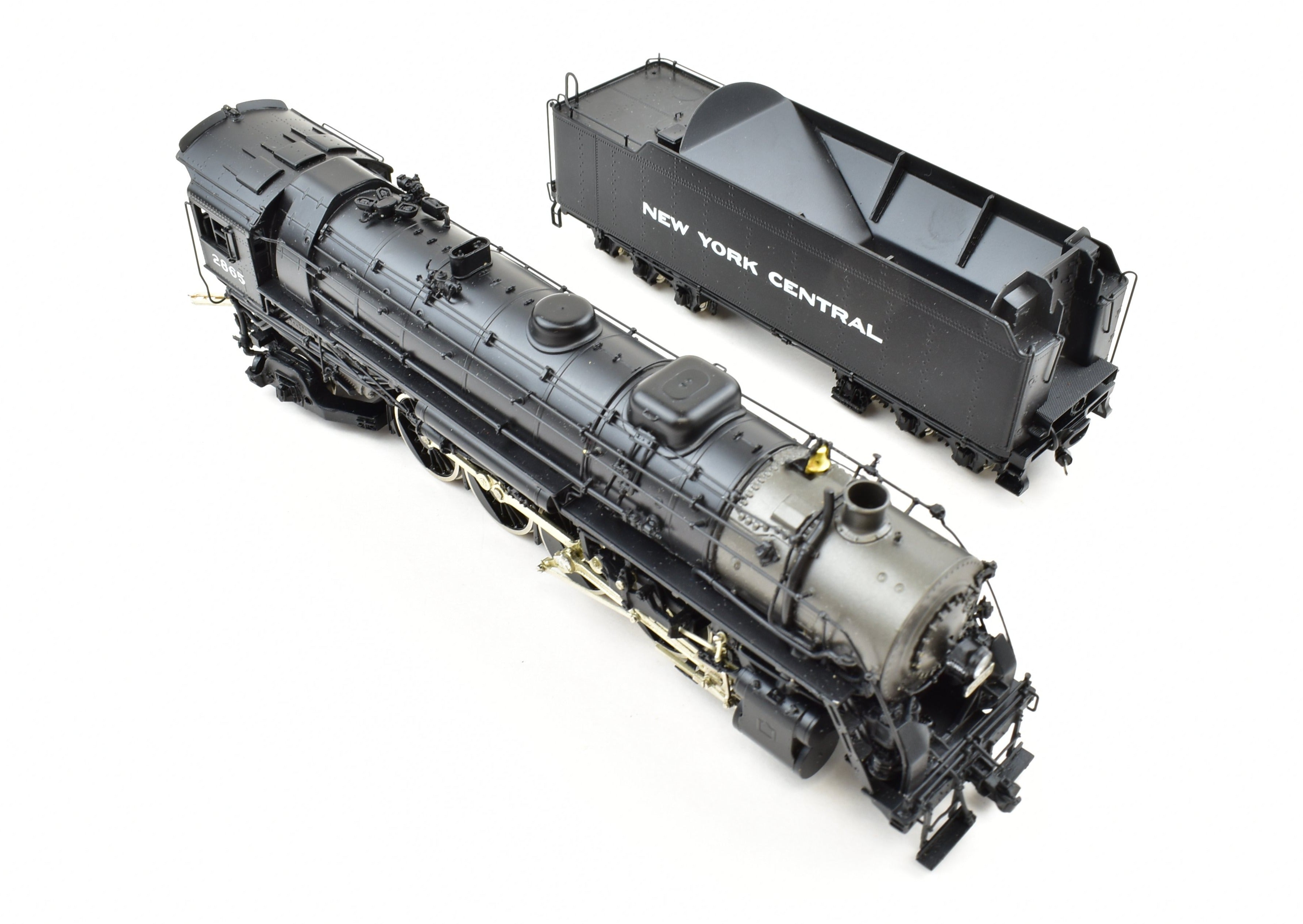 High - Quality HO Scale Brass Model Train by Key Imports NYC - New York Central L - 2c 4 - 8 - 2 Mohawk 1989 Run Custom Series CS - 68