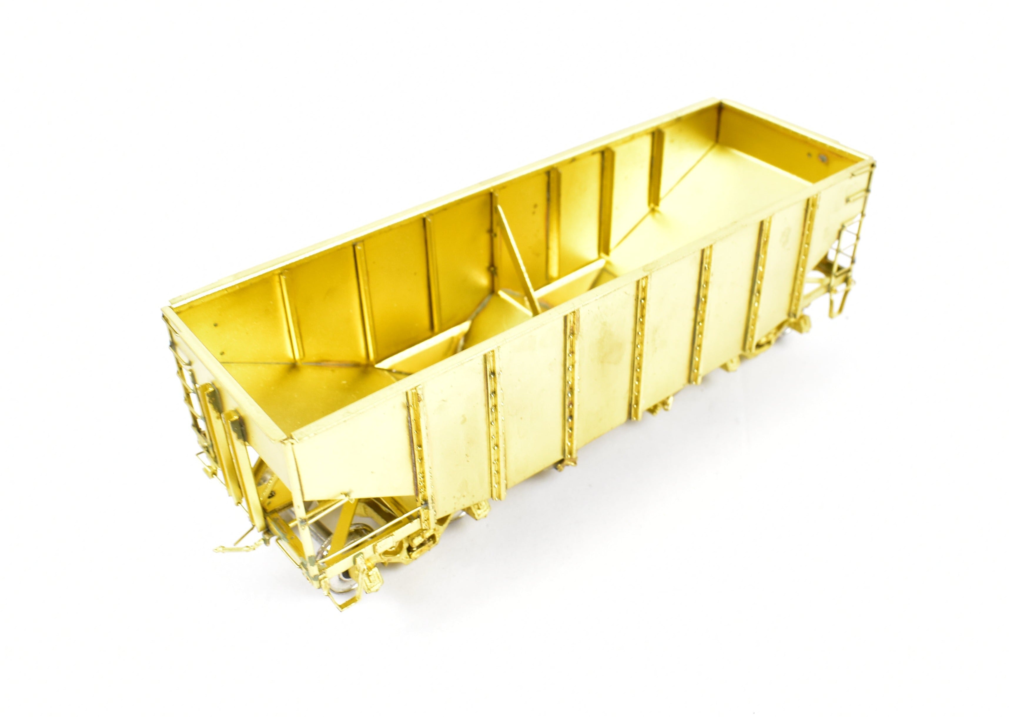 HO Brass OMI Overland Models D&H 55-Ton 2-Bay Hopper - Like New