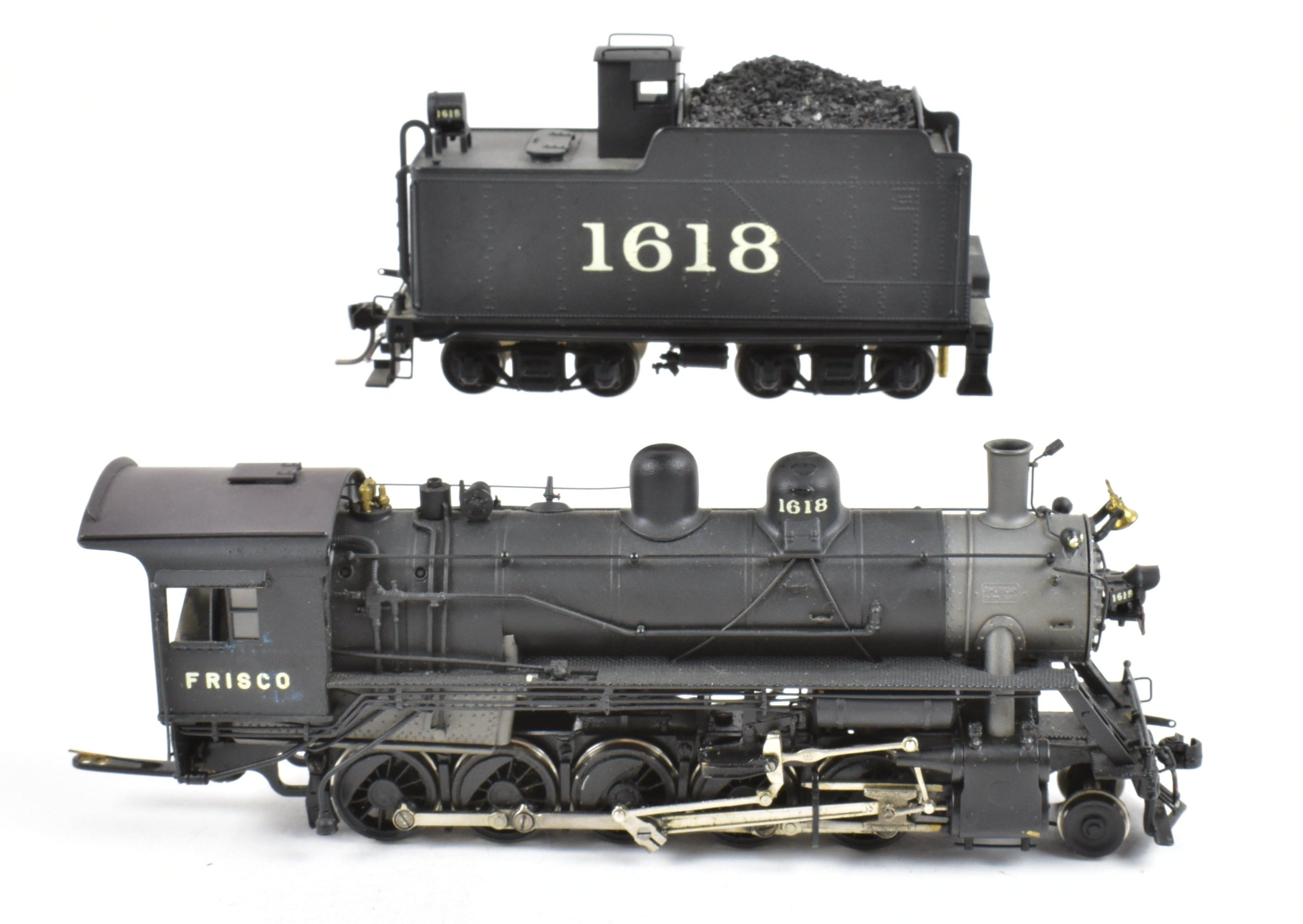 HO Scale Brass PFM - United SLSF - Frisco 2-10-0 Decapod Custom Painted Model Train #1618