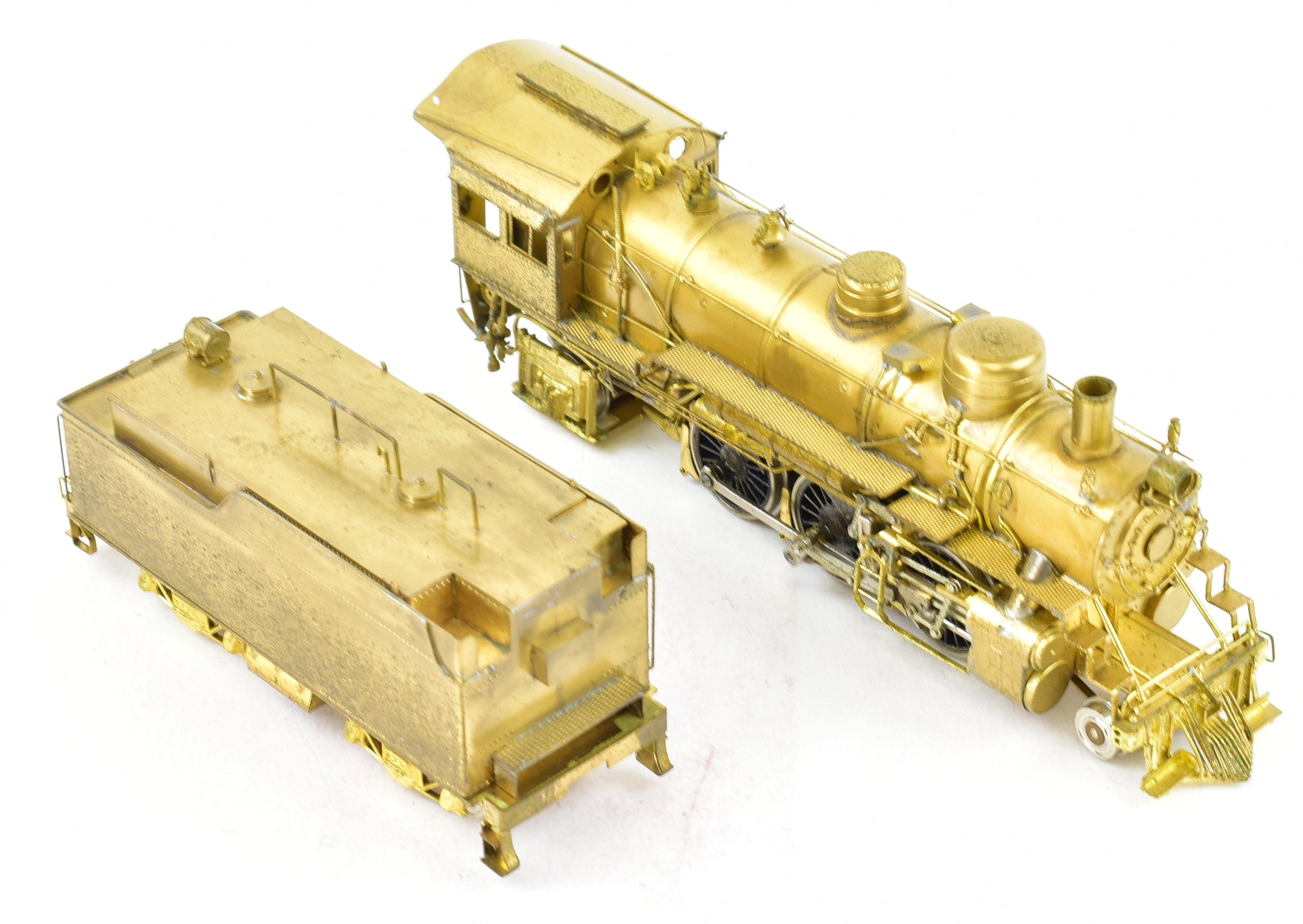 HO Scale Brass Balboa ATSF - Santa Fe 2-6-2 Prairie Class Steam Locomotive Model 1812 with Mild Foam Damage