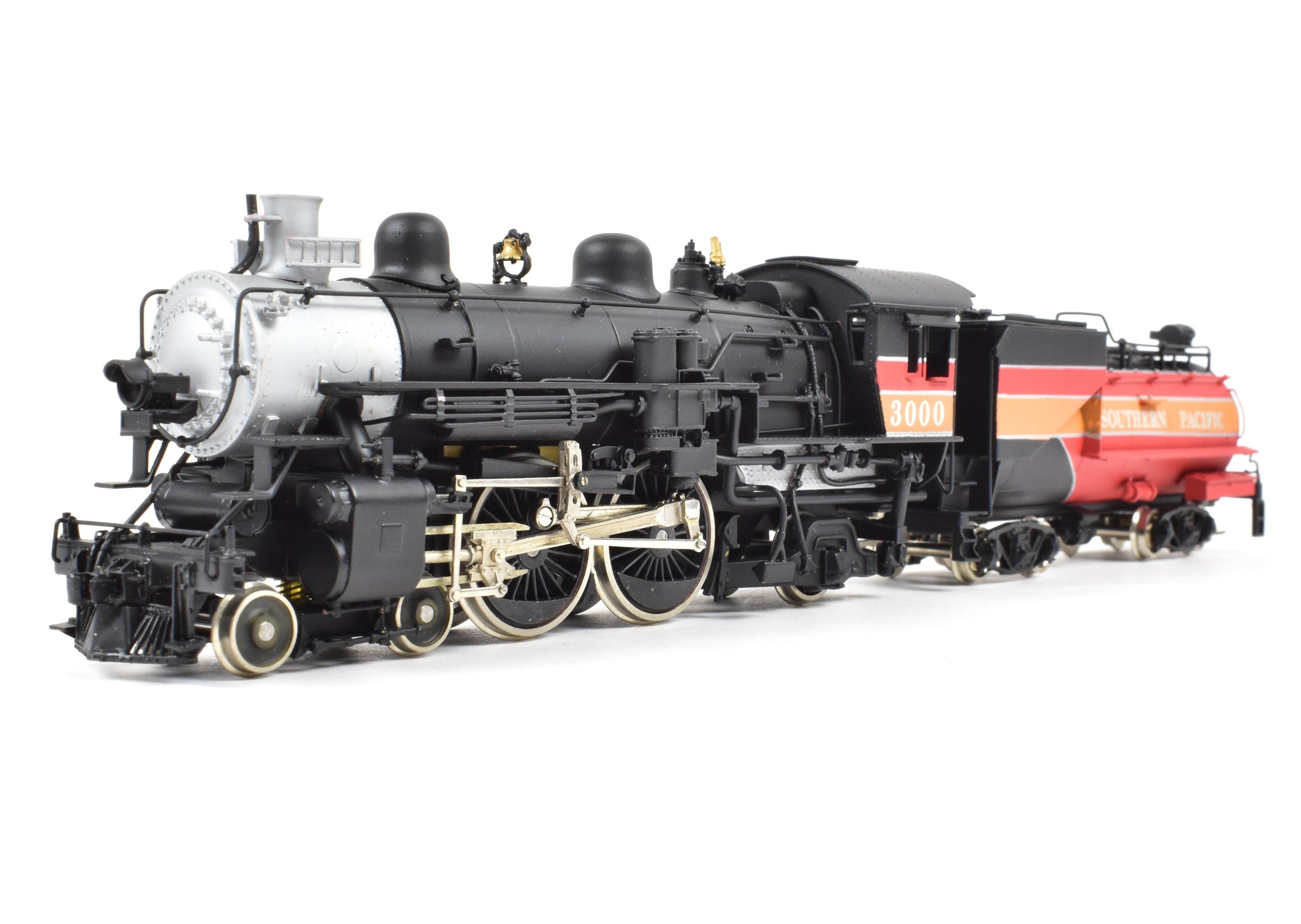HO Scale Brass Model Train - Westside Model Co. Southern Pacific Class A - 6 Atlantic 4 - 4 - 2 F/P Daylight Locomotive #3000