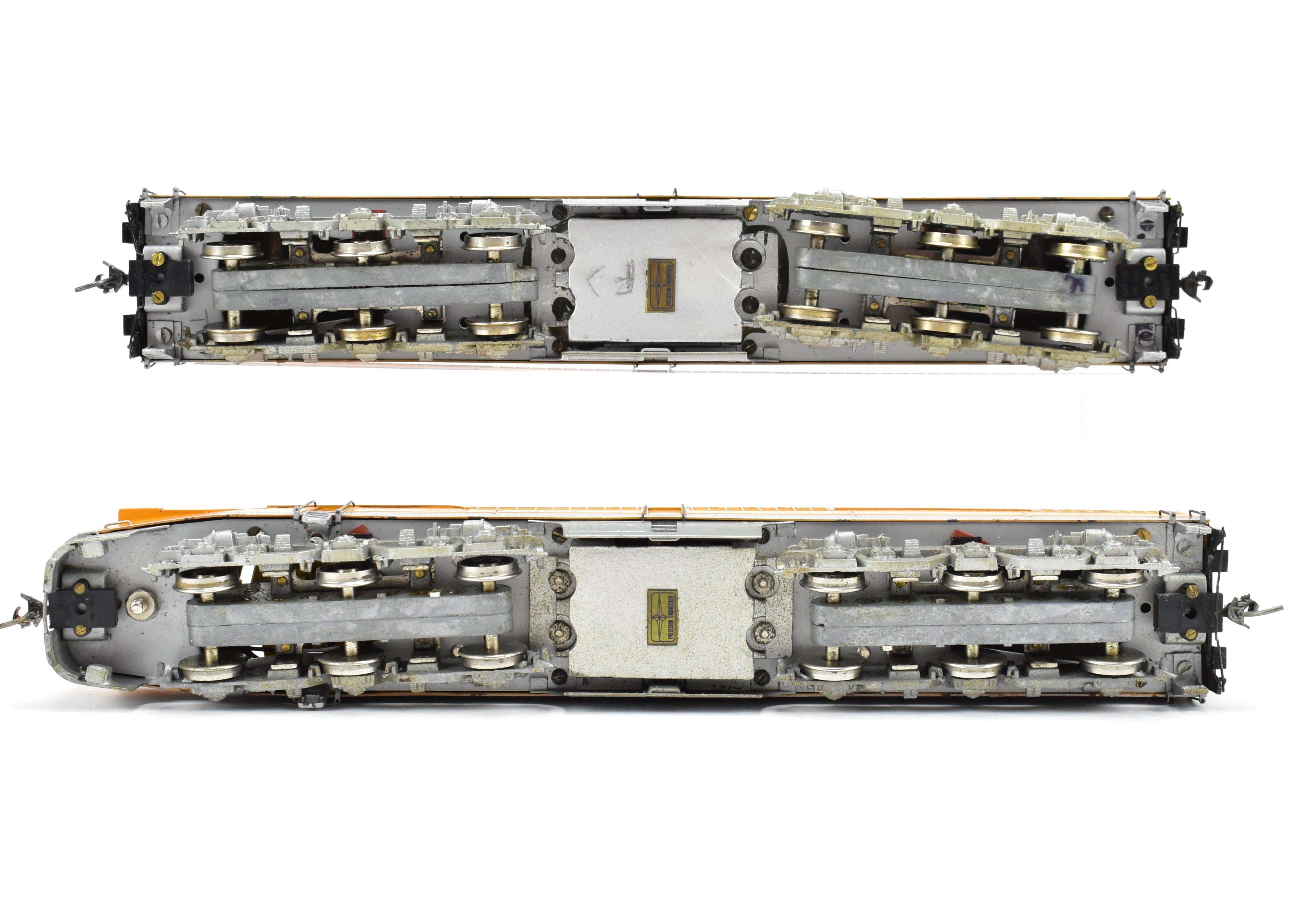 HO Scale Brass Denver & Rio Grande Western Alco PA-1/PB-1 Set FP Model