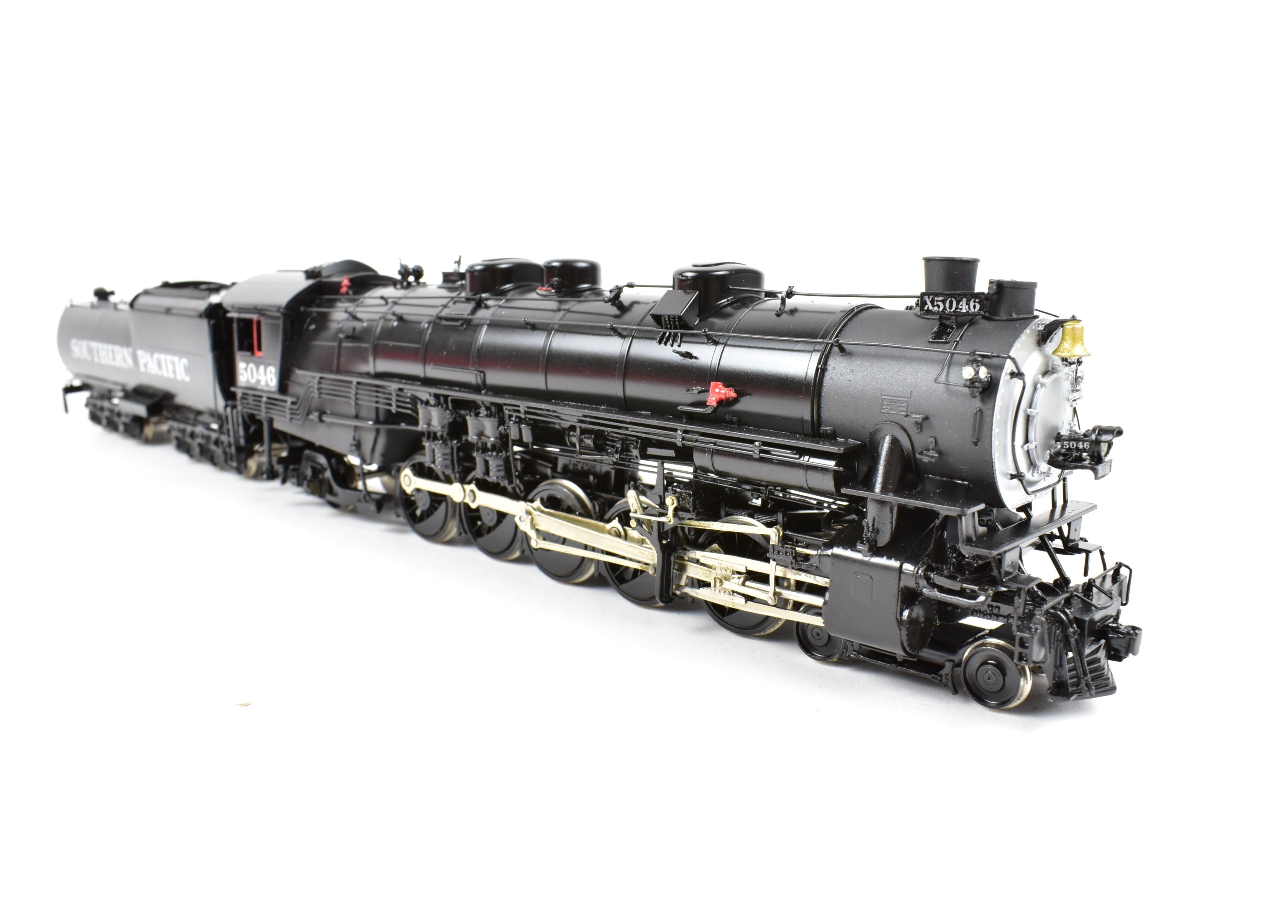 HO Scale Brass Southern Pacific Class SP - 2 4 - 10 - 2 1950s Pro - Painted Model by Key Imports