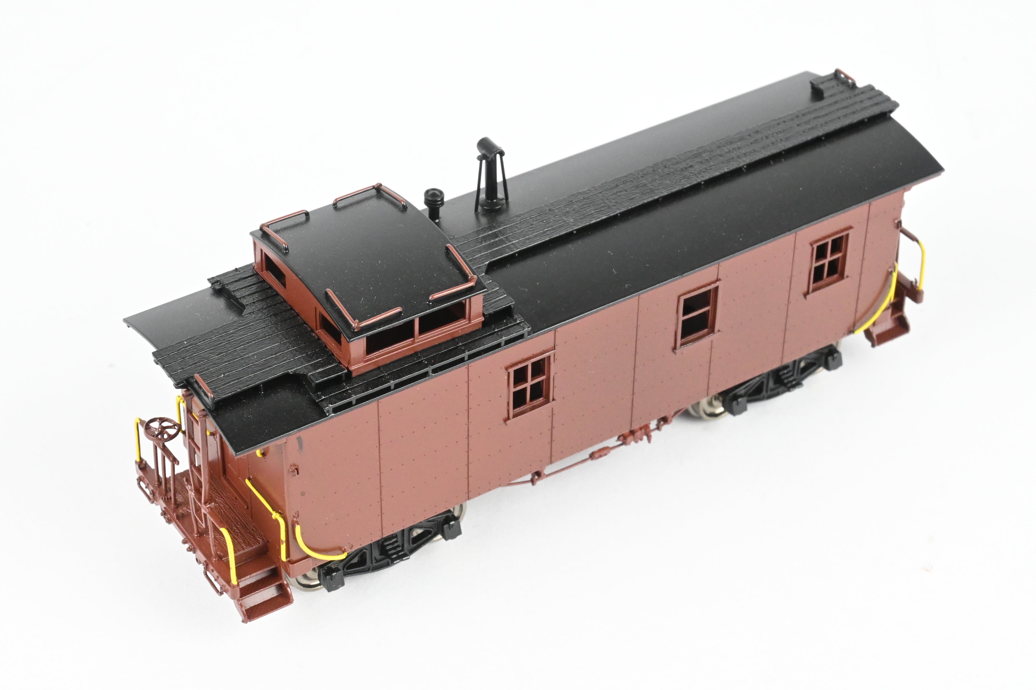 HO Brass OMI NYC 19000 Series Factory-Painted Unlettered Plywood Caboose Model