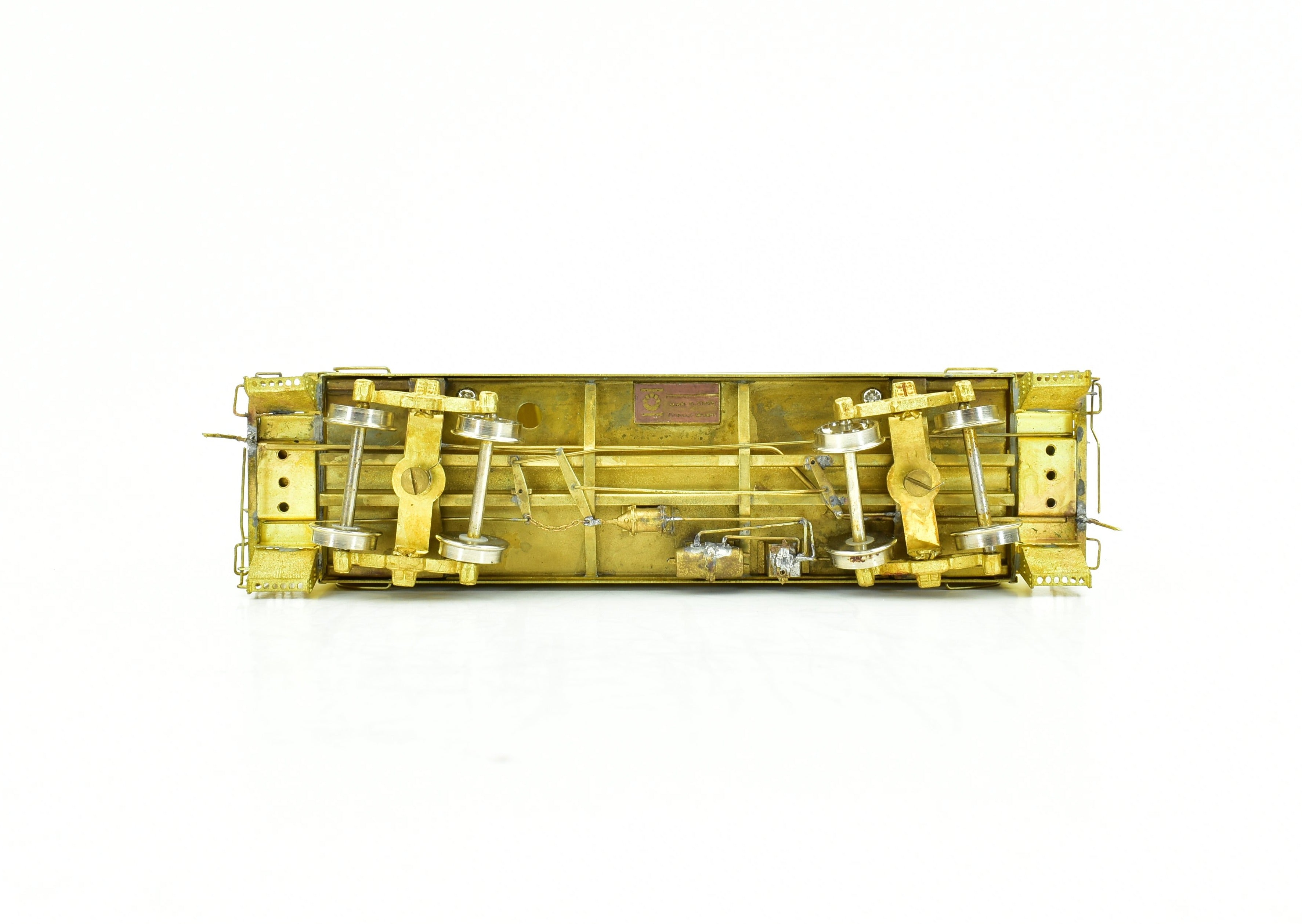 HO Brass CON Oriental Limited CB&Q Burlington Route NE-12 Steel Caboose