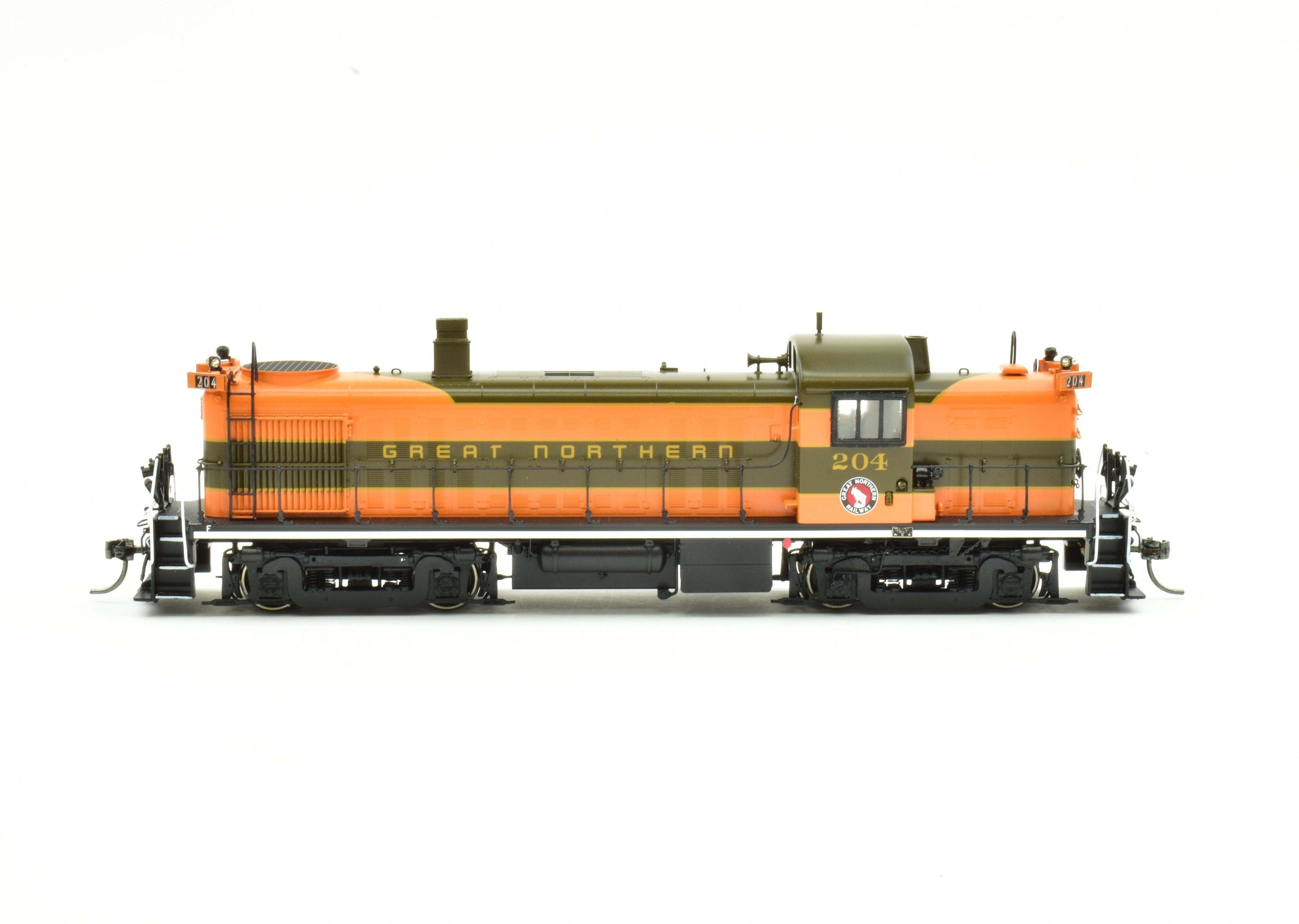 HO Scale Brass Division Point Great Northern Alco RS2 Factory Painted Locomotive Model #204