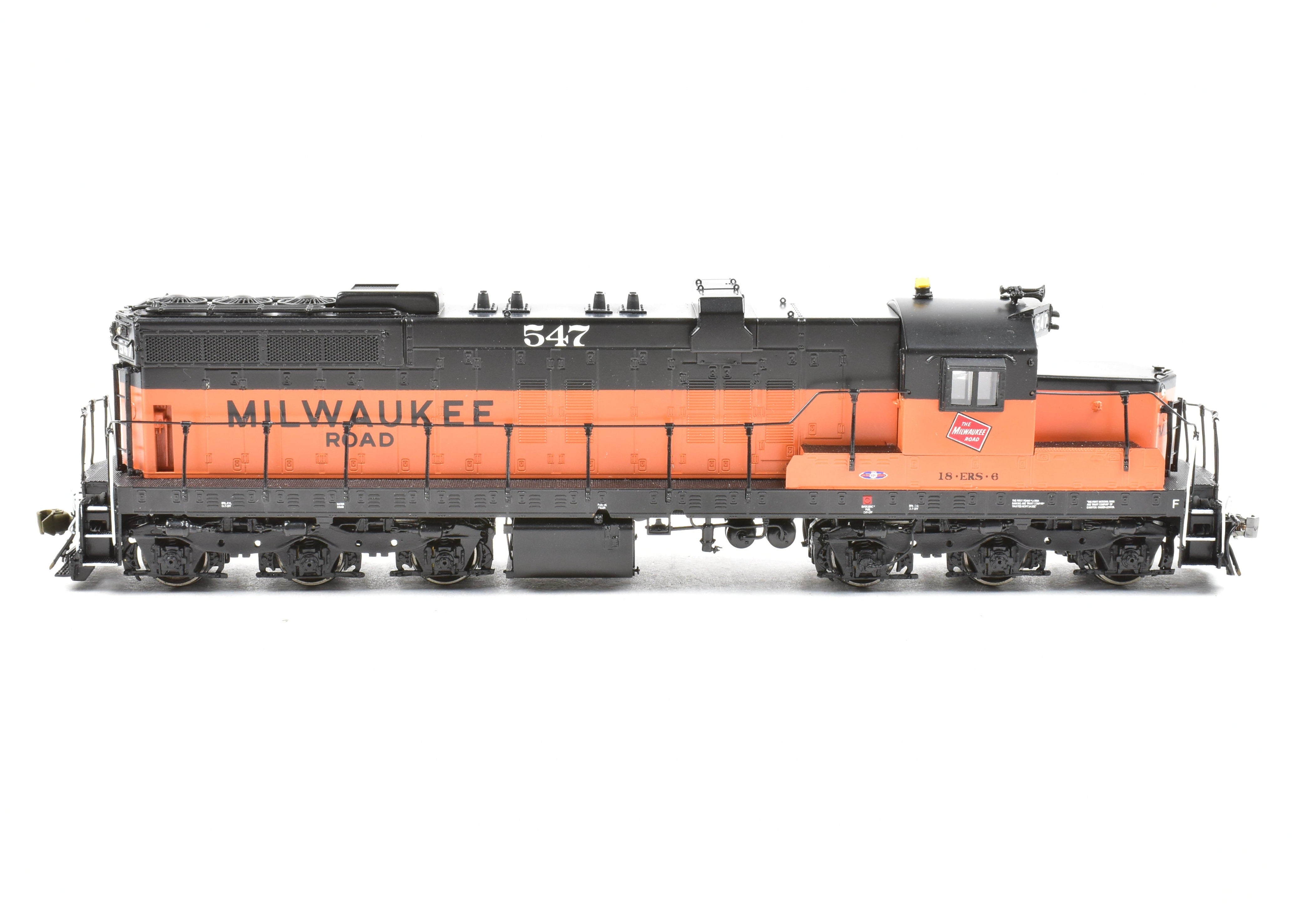 HO Scale Brass OMI Milwaukee Road EMD SD10 #547 Factory Painted with DCC