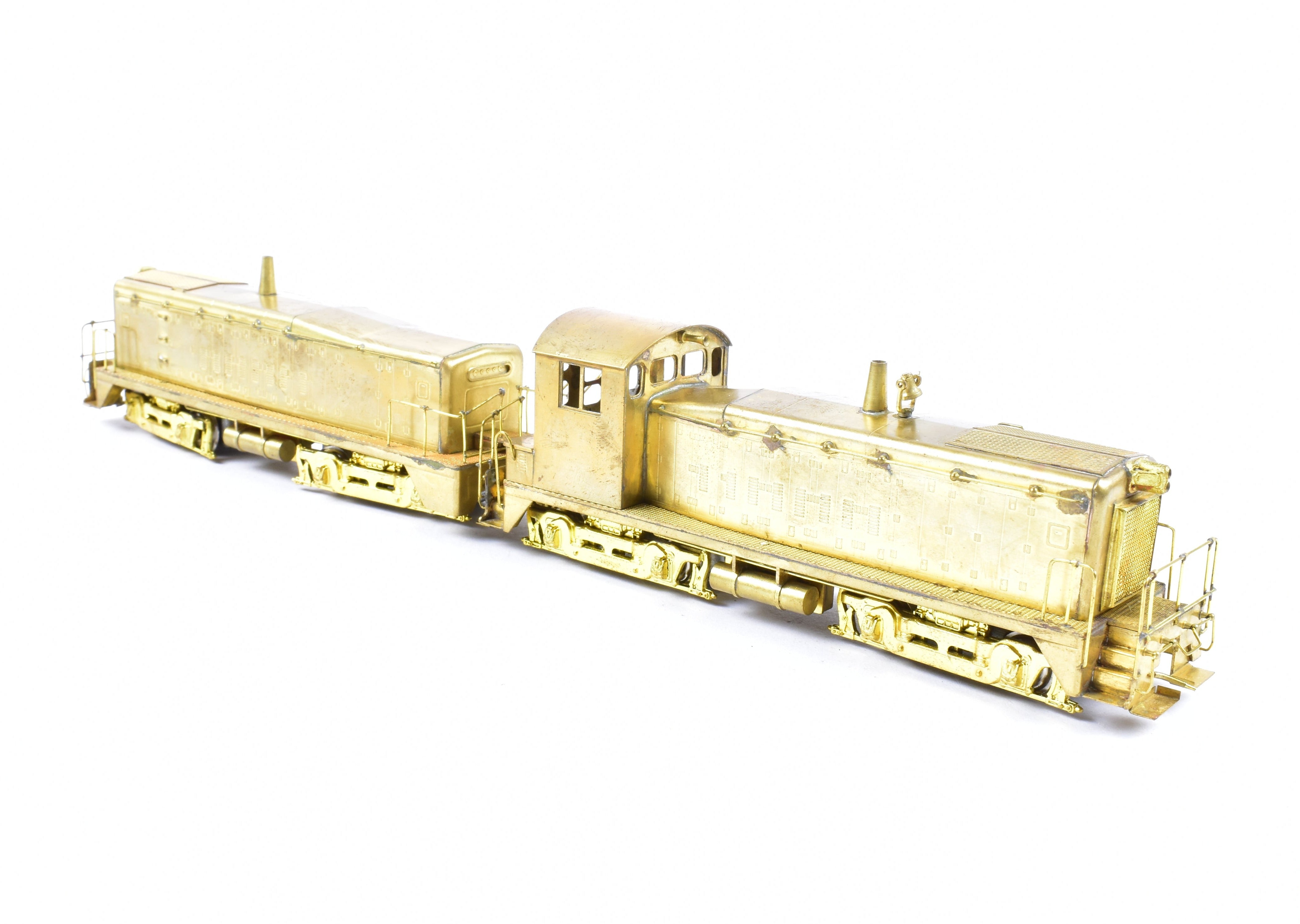 HO Brass Trains Inc. EMD TR-6 Cow and Calf Switcher Set for Various Railroads